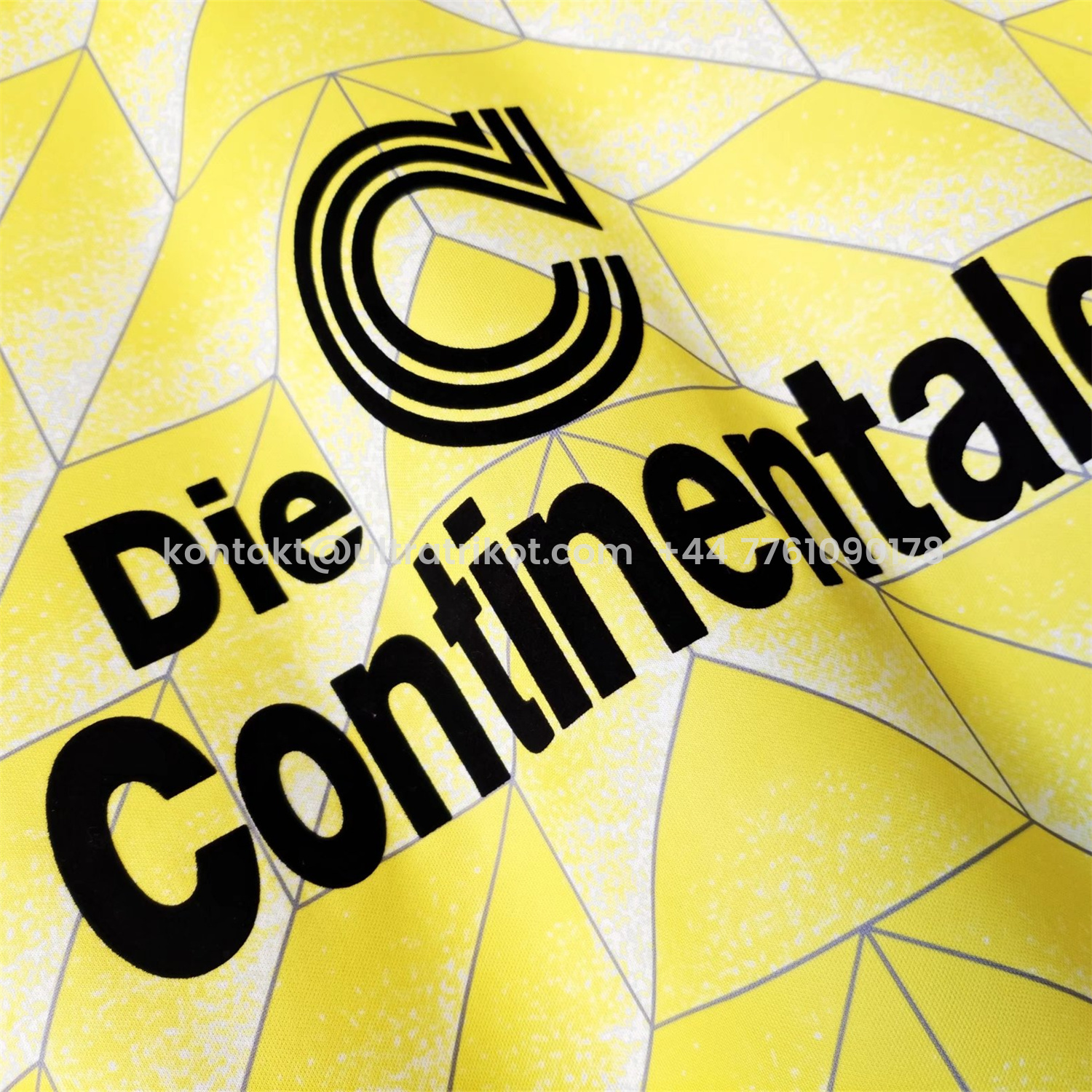 UltraTrikot-Retro Dortmund 1988-89 Home Jersey