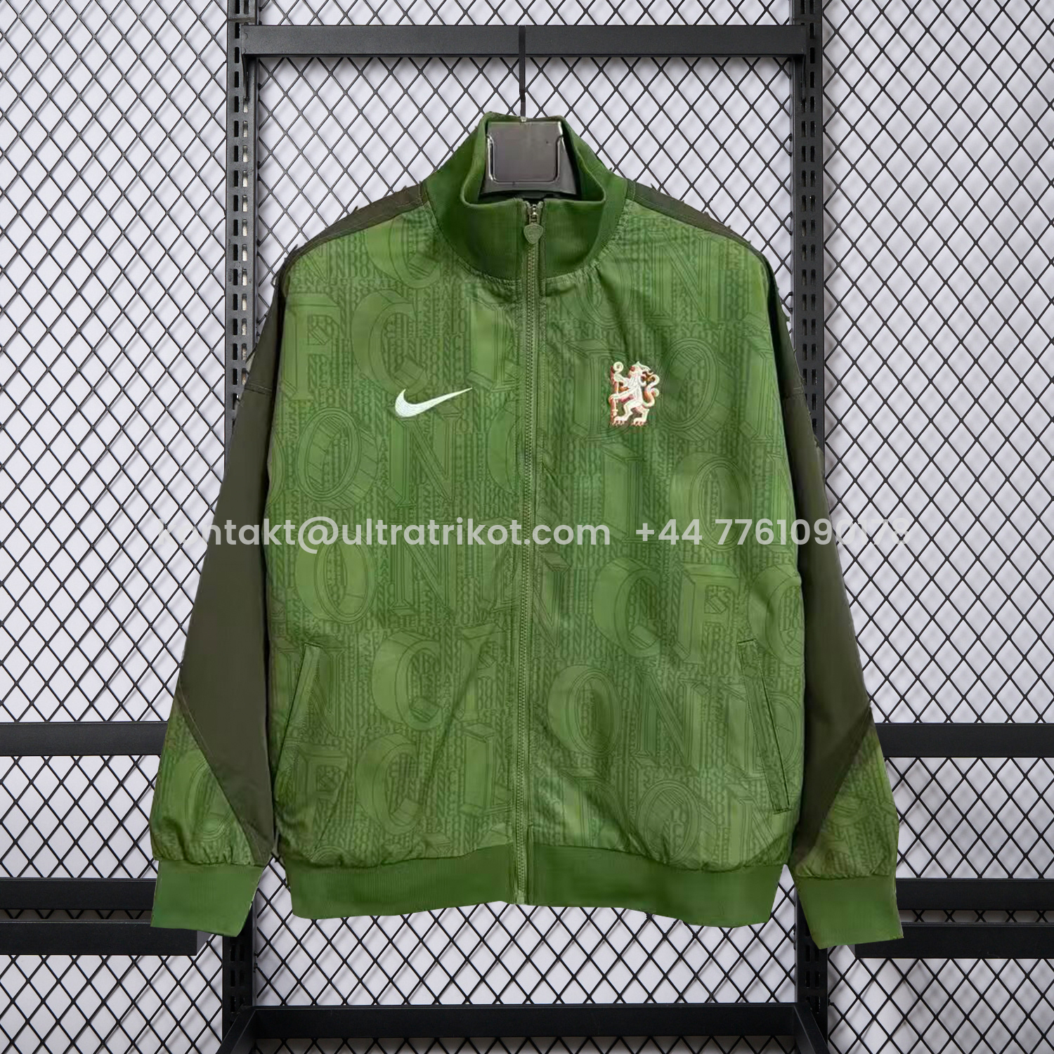 UltraTrikot-C.H.E.L.S.E.A 25-26 Windbreaker Jacket - Green