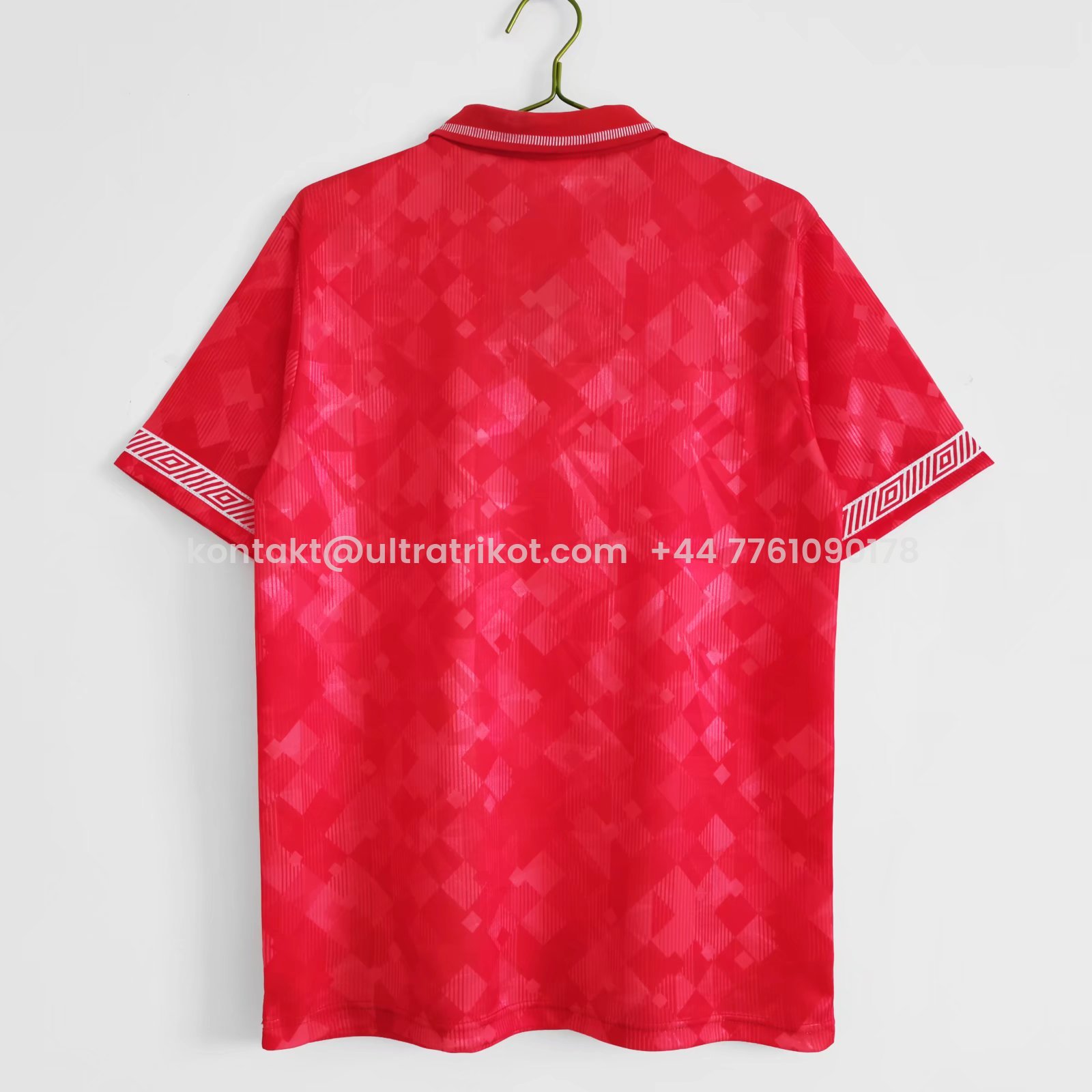 UltraTrikot-Retro Wales 1990 Home Stadium Jersey