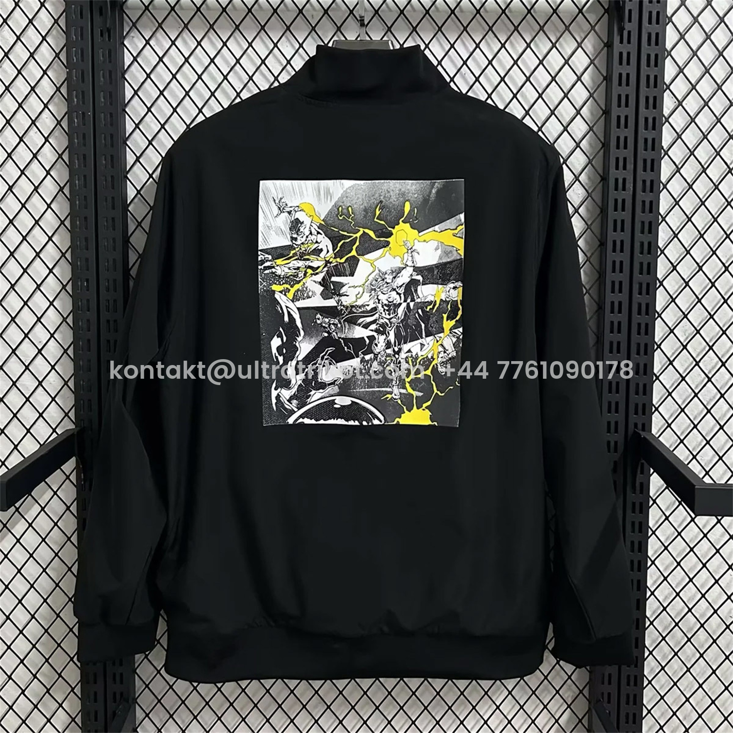 UltraTrikot-Real Madrid 25-26 Windbreaker Jacket - Black