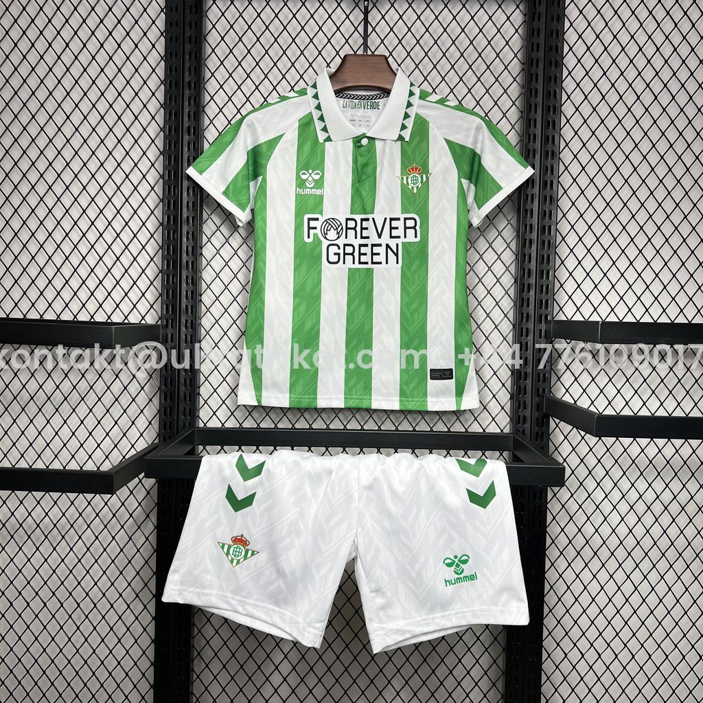 UltraTrikot-Real Betis 24-25 Home Stadium Kids Kit