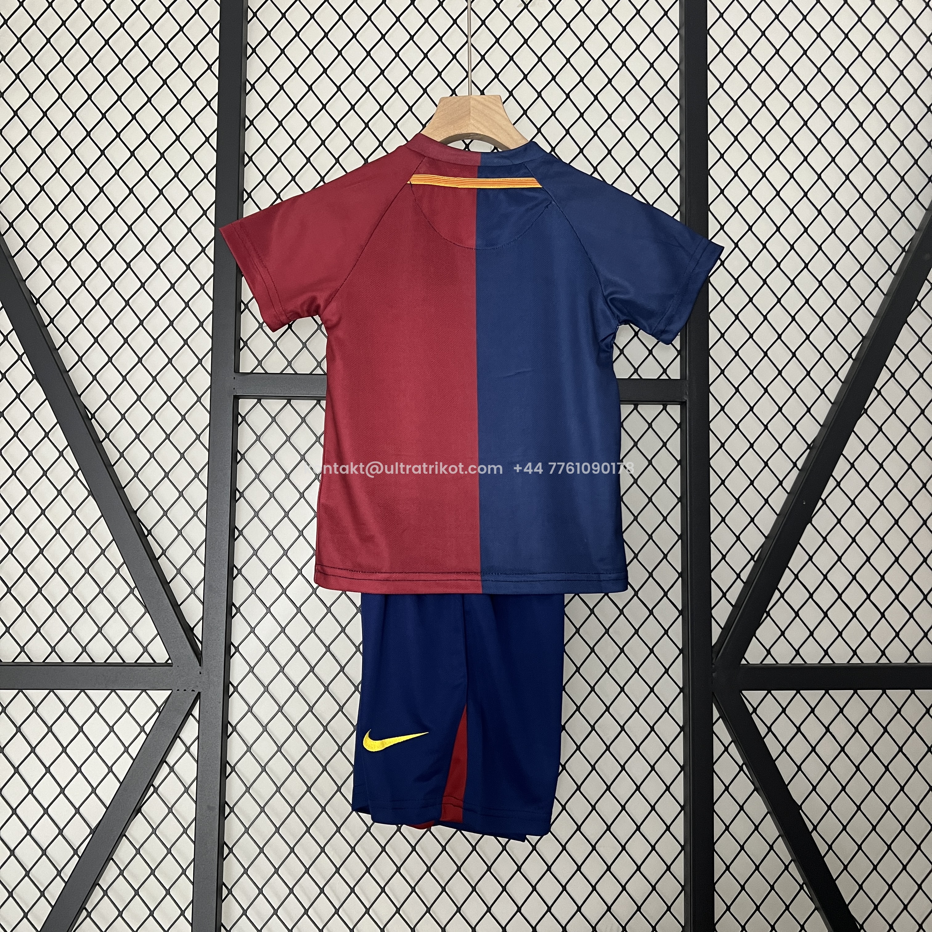 UltraTrikot-Retro Barcelona 2008-09 Home Stadium Kids Kit