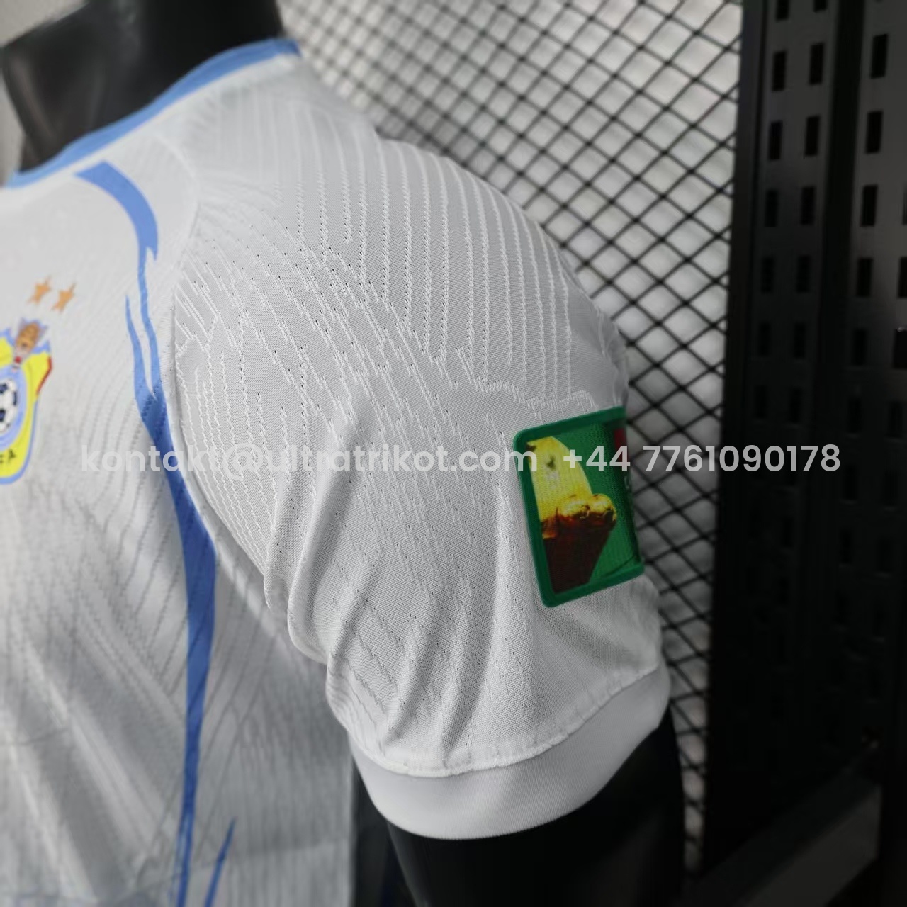 UltraTrikot-Congo 2026 Away White Jersey - Player Version