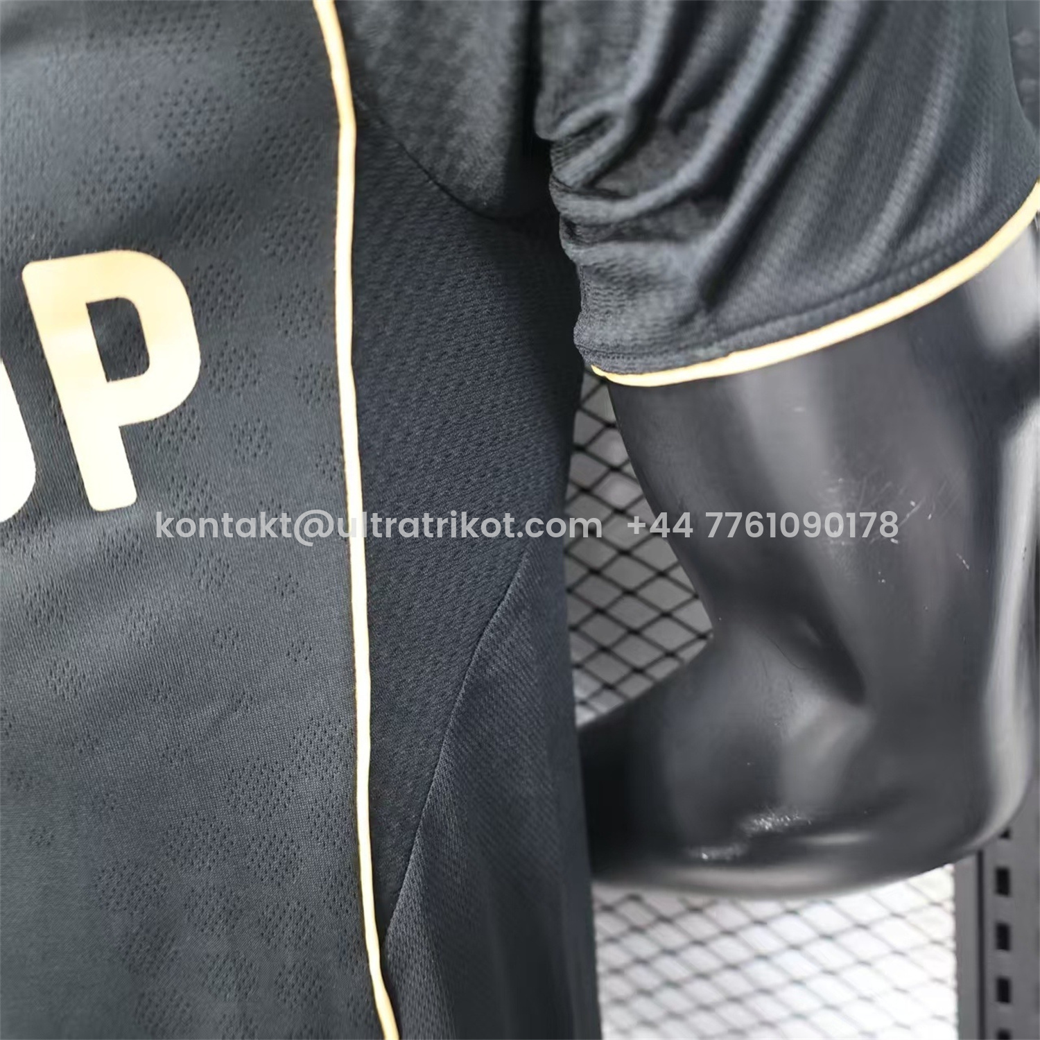 UltraTrikot-Fulham 25-26 Third Black Jersey - Player Version