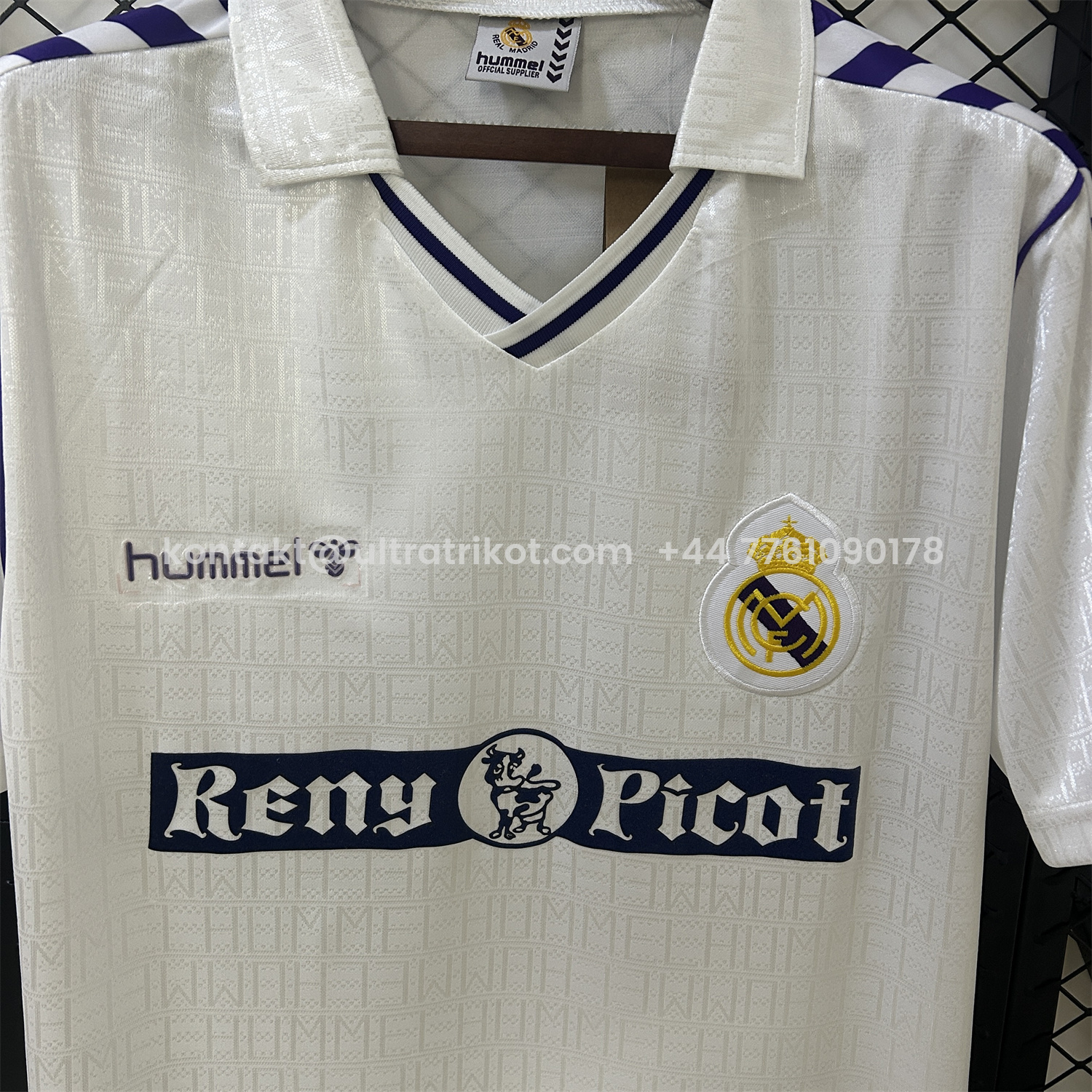 UltraTrikot-Retro Real Madrid 1989-90 Home Jersey