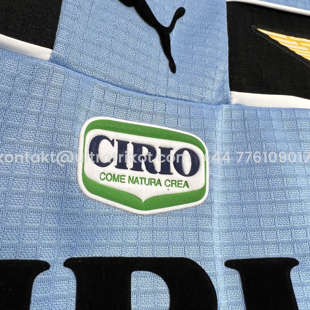 UltraTrikot-Retro Lazio 98-99 Home Stadium Jersey