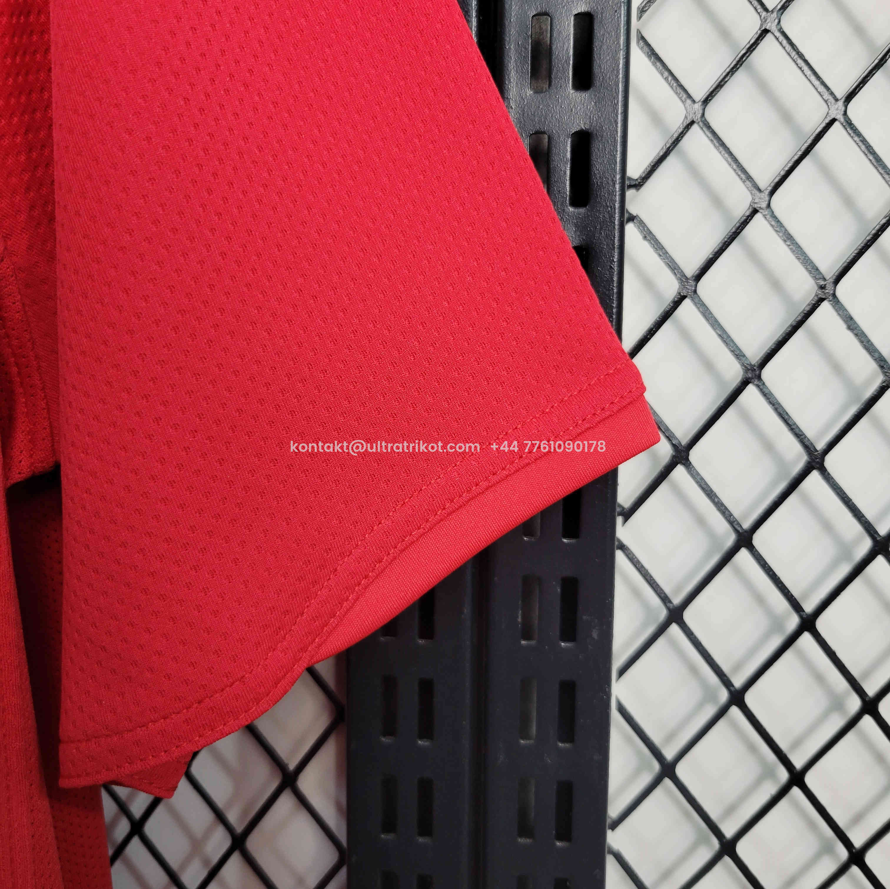 UltraTrikot-Retro Manchester United 07-08 Home Jersey - Champions League Final Version