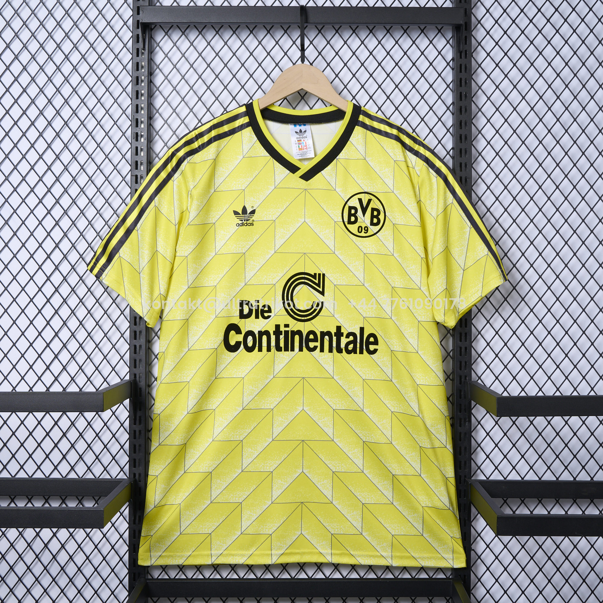 UltraTrikot-Dortmund Retro 1988 Home Shirt