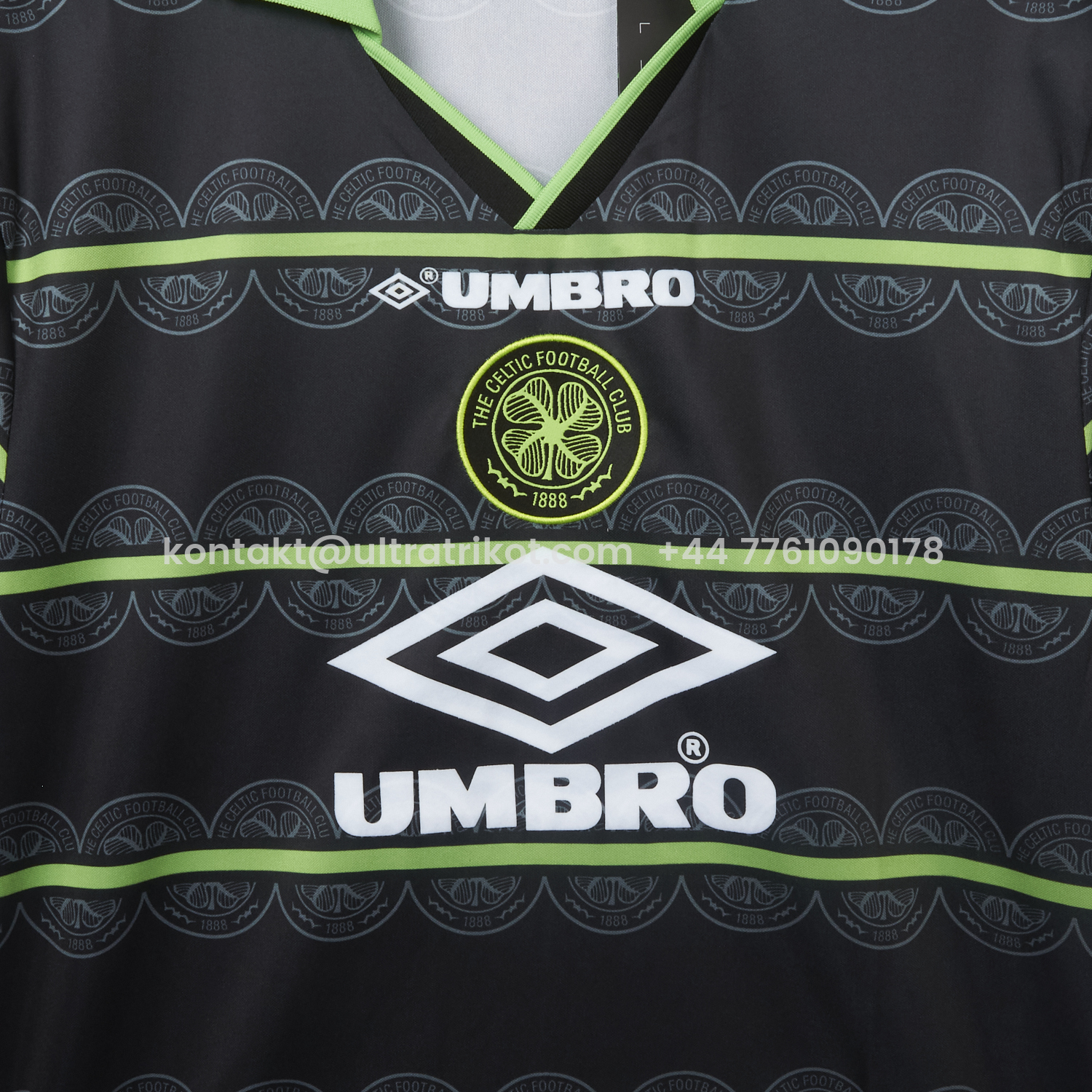 UltraTrikot-Retro Celtic 1998-99 Away Jersey
