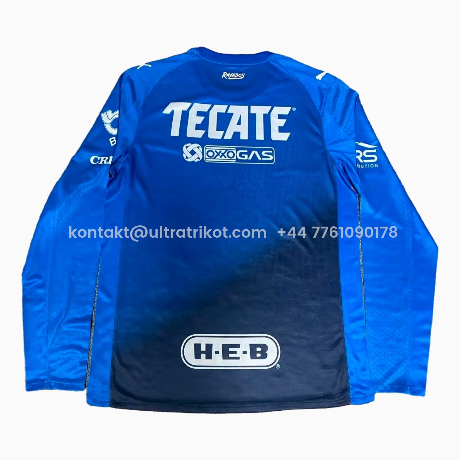 UltraTrikot-Rayados Monterrey 25-26 Third Blue Long Sleeves Jersey - Player Version