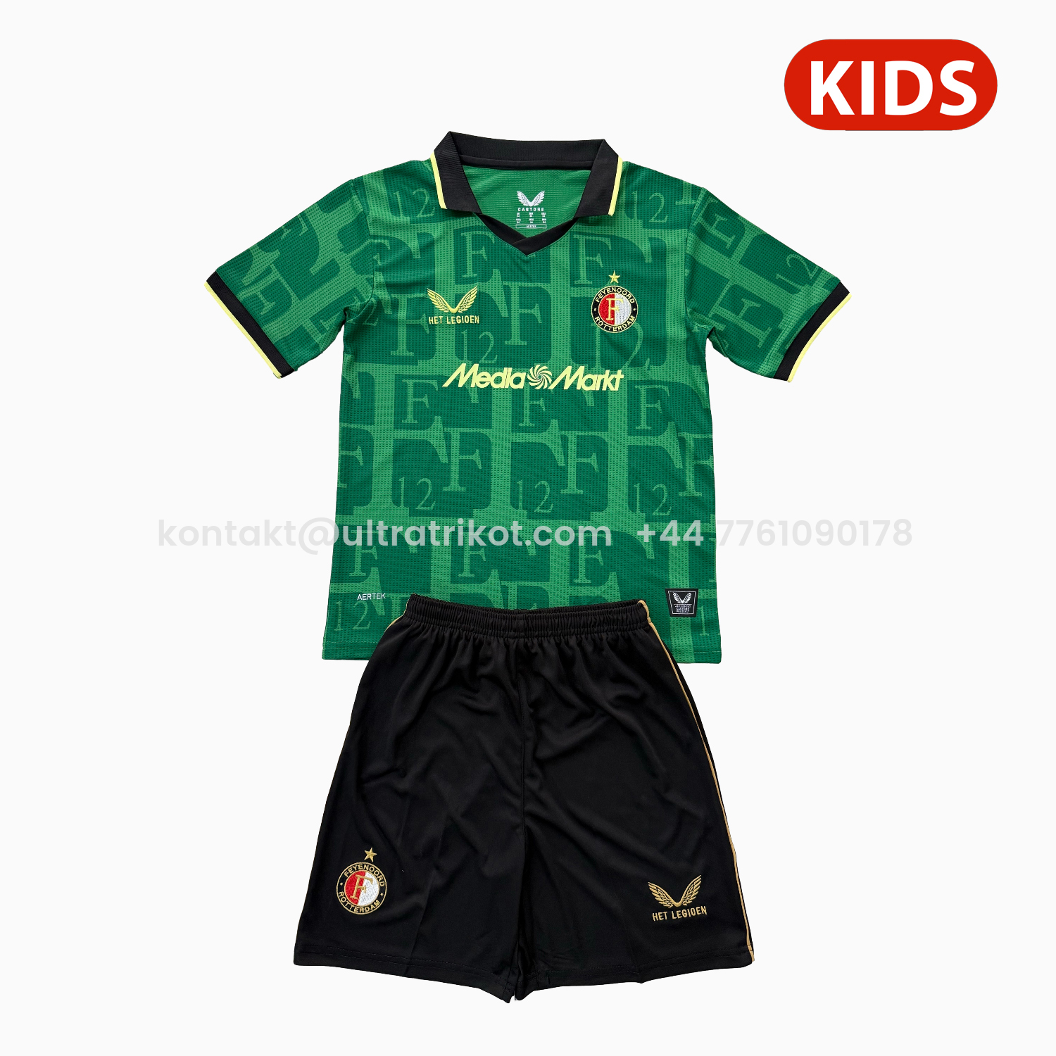 UltraTrikot-Feyenoord 25-26 Fourth Kids Kit