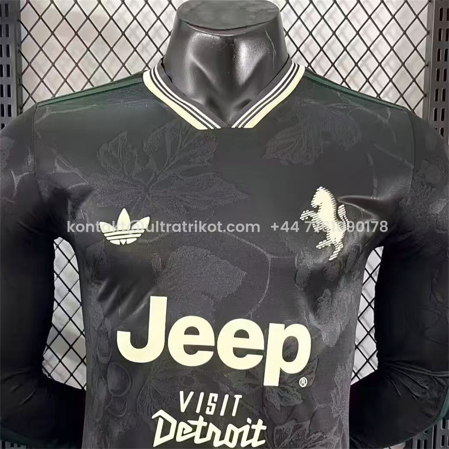 UltraTrikot-Juventus 25-26 Third Black Long Sleeves Jersey - Player Version
