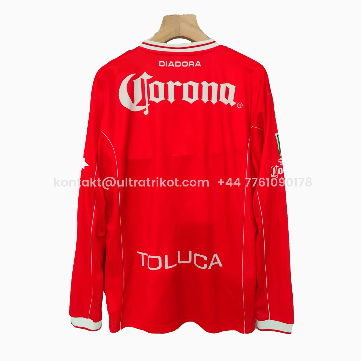 UltraTrikot-Retro Toluca 1998-99 Home Long Sleeves Jersey