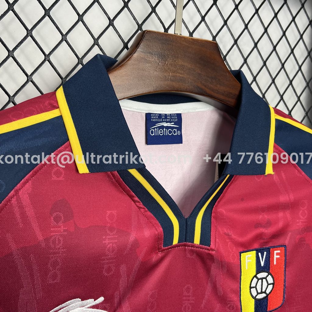 UltraTrikot-Retro Venezuela 2000 Home Stadium Jersey