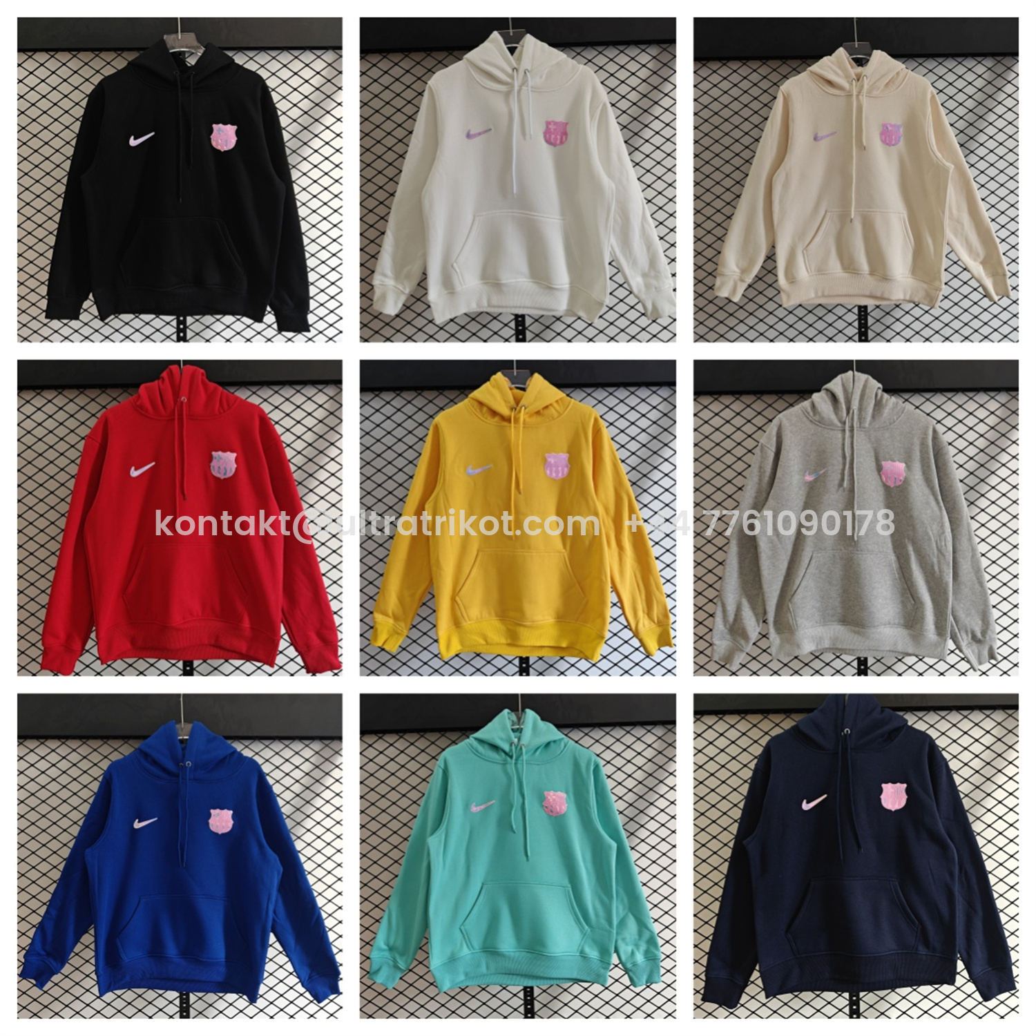 UltraTrikot-Barcelona 25-26 Originals Terrace Icon Unisex Pullover Hoodie