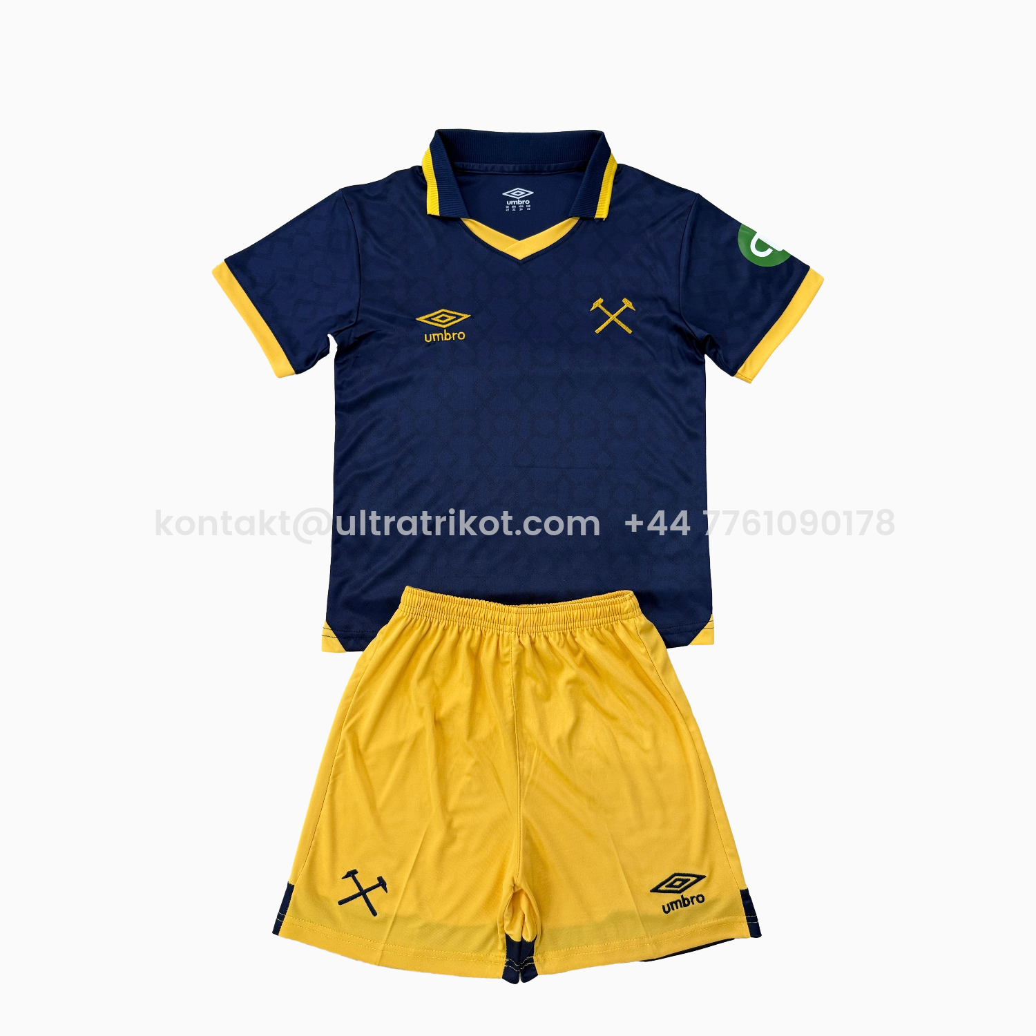 UltraTrikot-West Ham United 25-26 Third Kids Kit