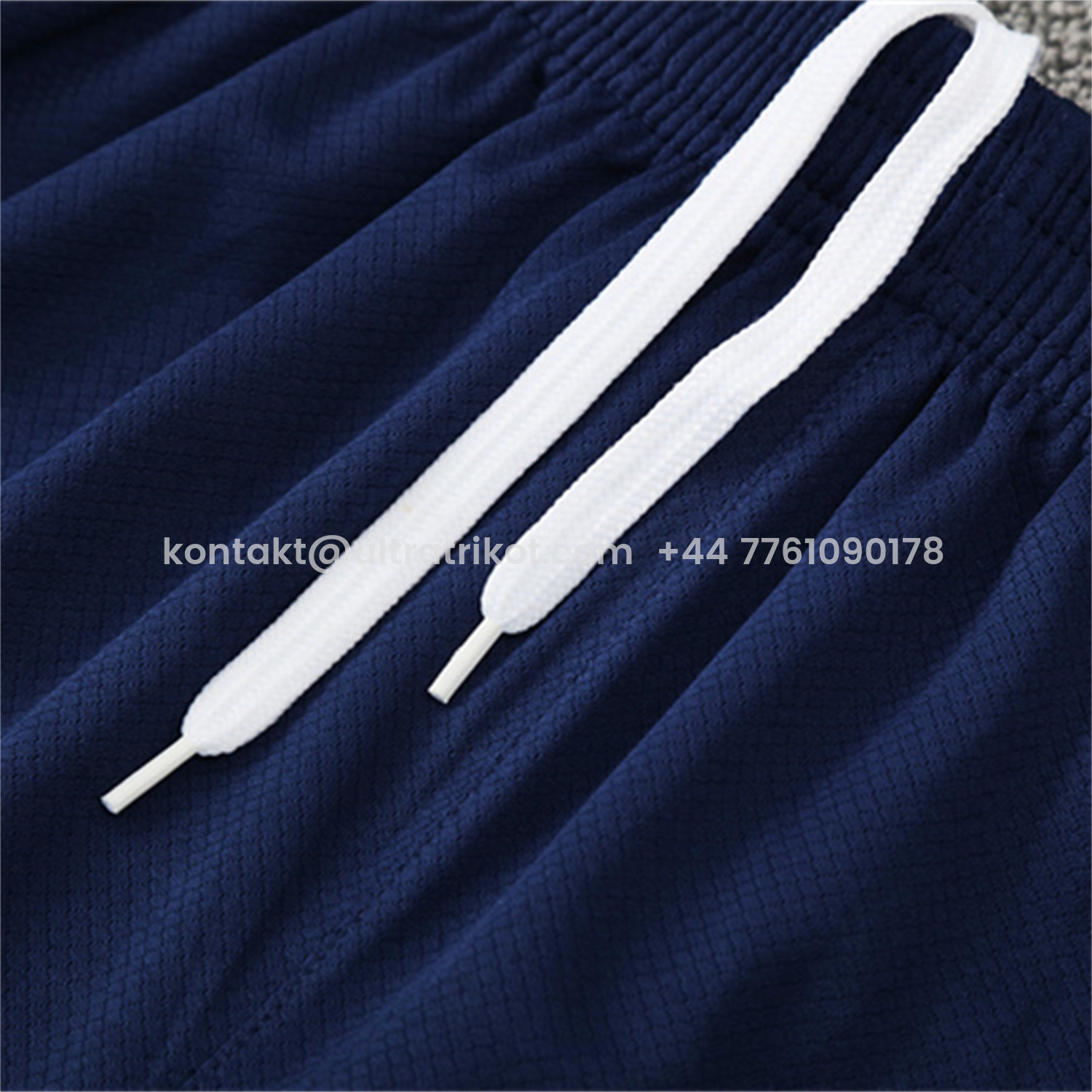 UltraTrikot-Brazil 25-26 Short-Sleeve Training Set - Blue Green Camouflage Top & Blue Shorts