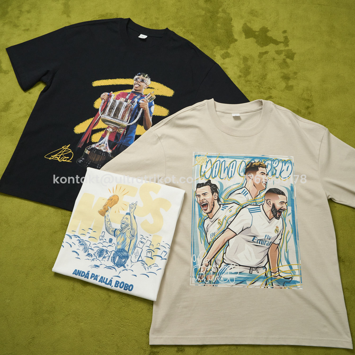 UltraTrikot-Spain Legendary Players Unisex Pure Cotton T-shirt