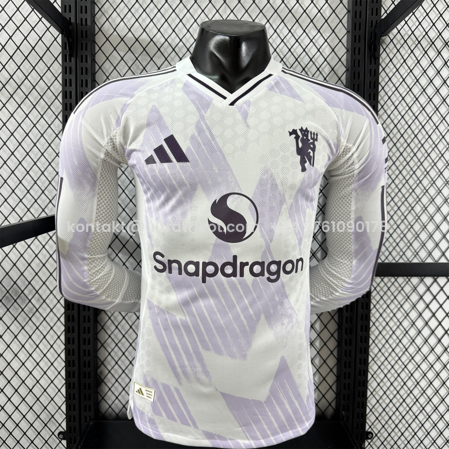 UltraTrikot-Manchester United 25-26 Away Long Sleeves Jersey - Player Version