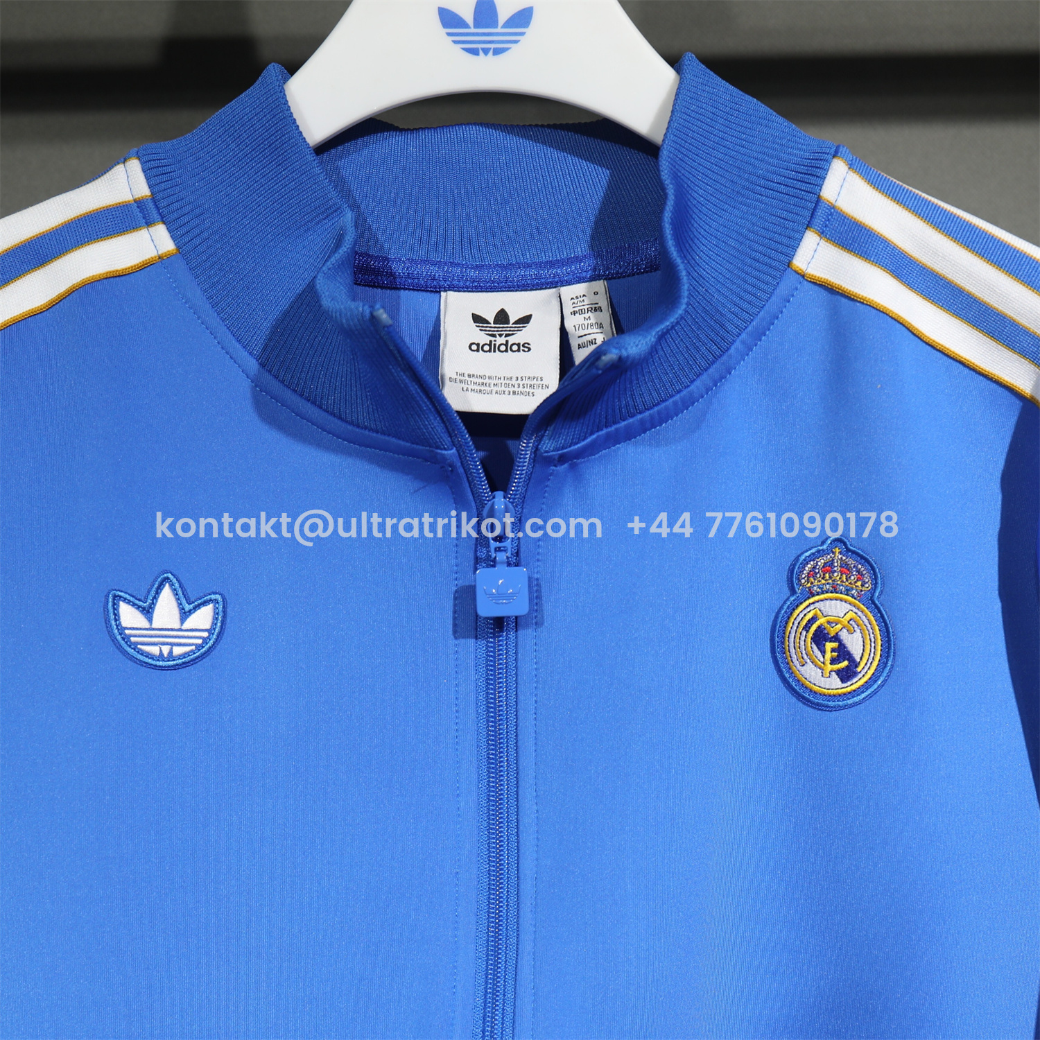 UltraTrikot-Real Madrid 25-26 Pure Color Training Set - Blue Top and Blue Pants