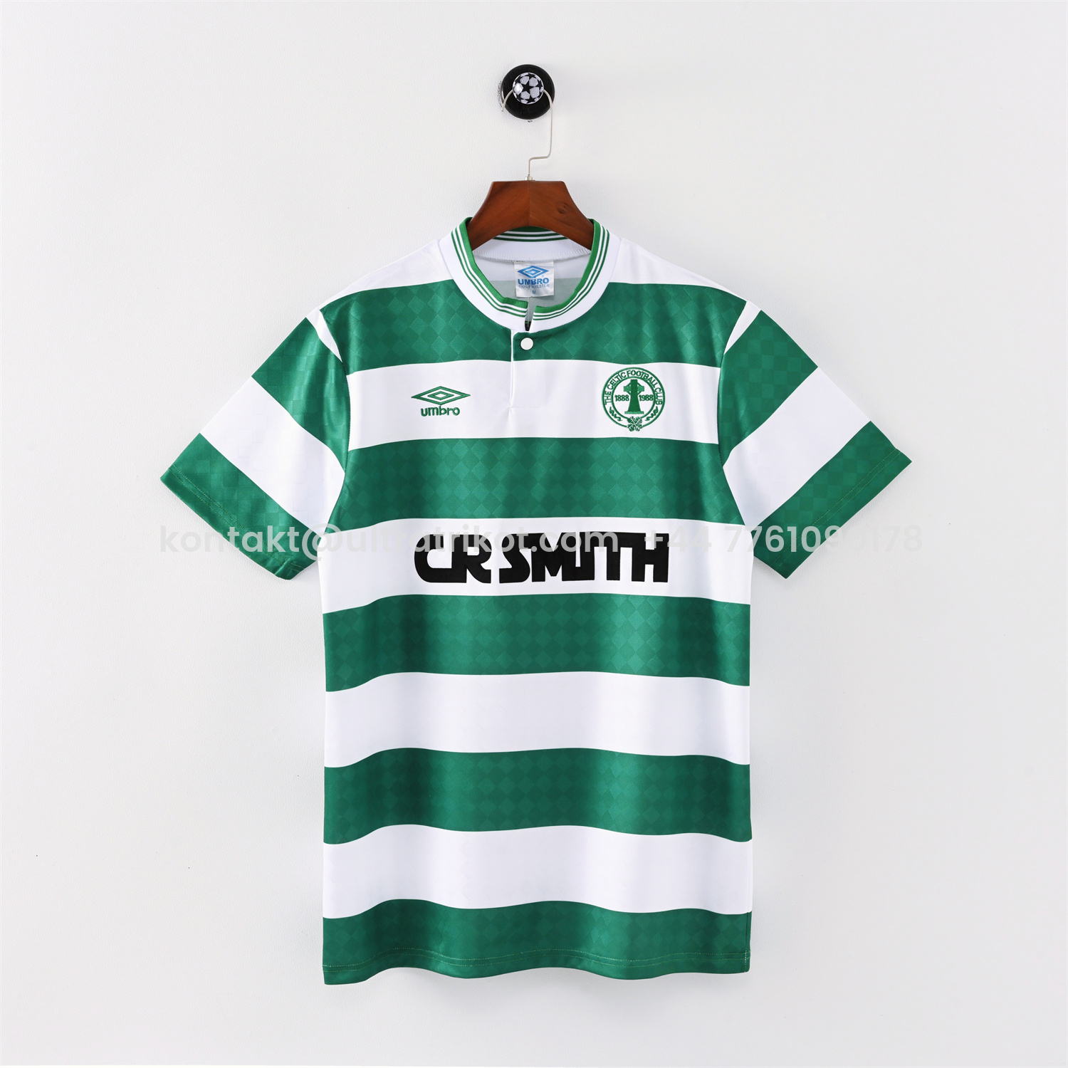 UltraTrikot-Retro Celtic 1987-88 Home Jersey