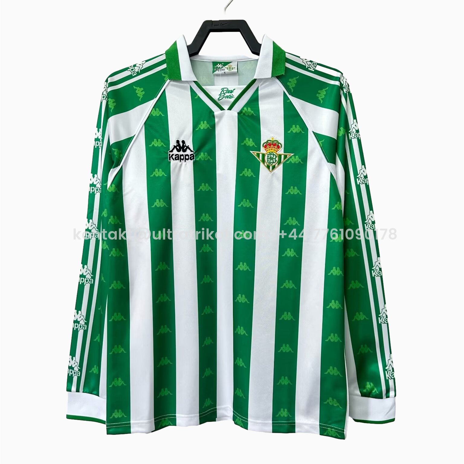 UltraTrikot-Retro Real Betis 95-97 Home Stadium Long Sleeve Jersey