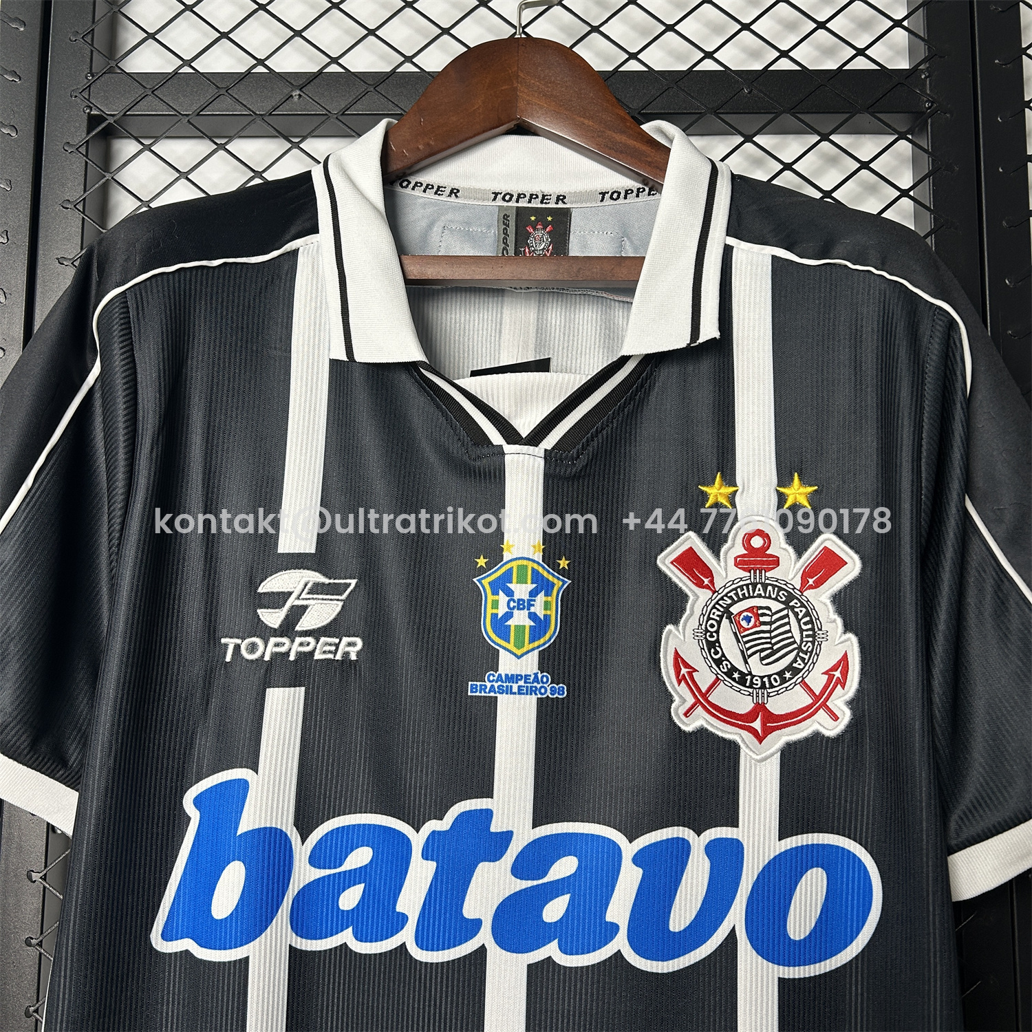 UltraTrikot-Retro Corinthians 1999-00 Away Jersey