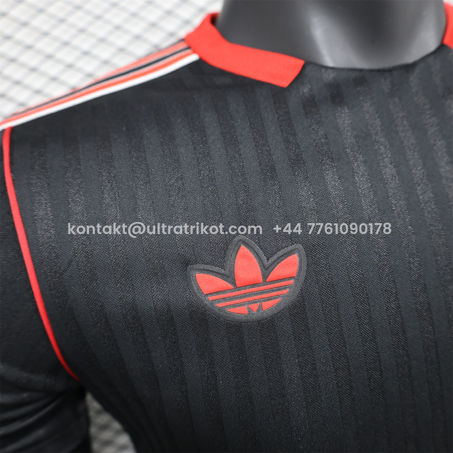 UltraTrikot-Manchester United 24-25 Black Icon Retro Jersey - Player Version