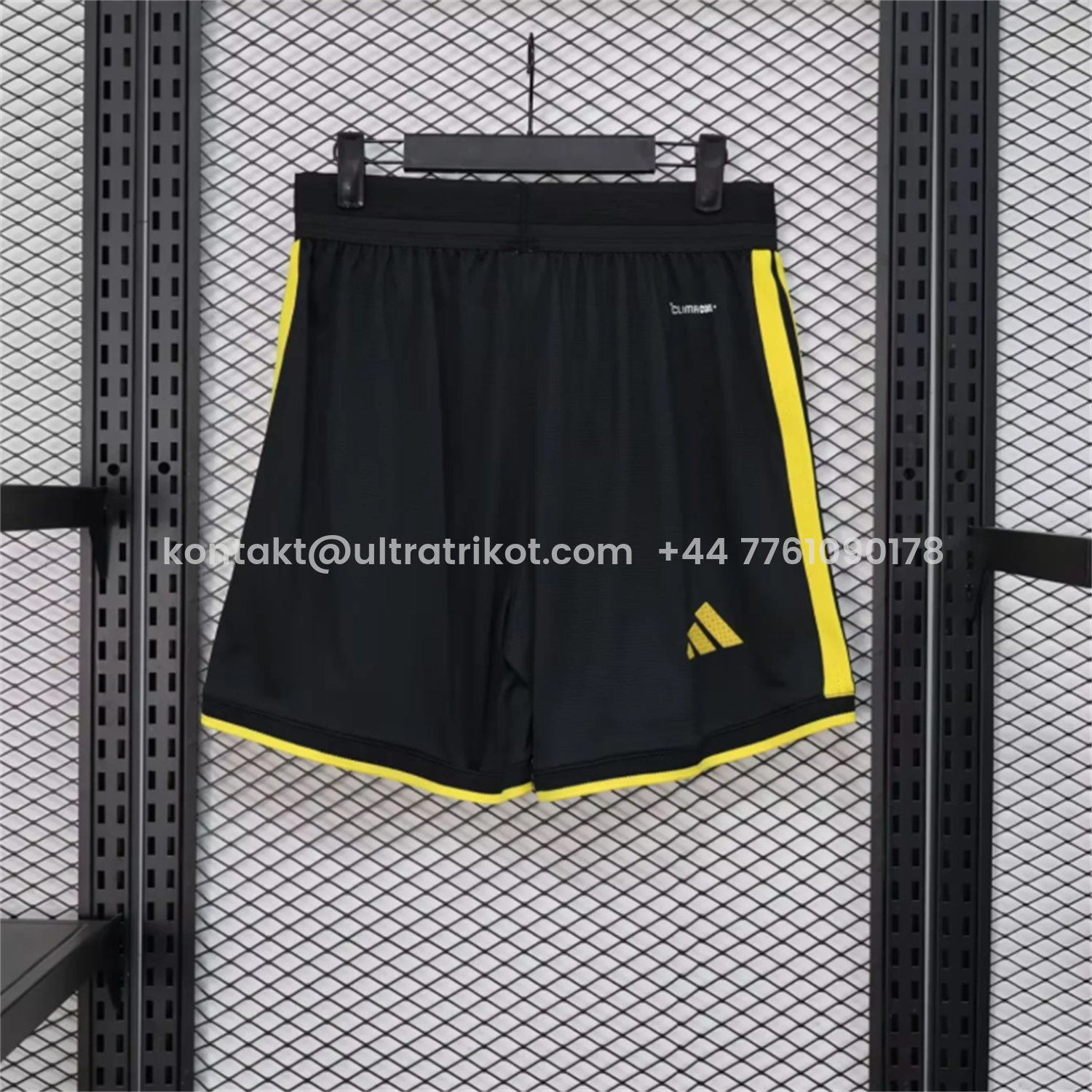 UltraTrikot-Belgium 2026 Black Shorts - Player Version