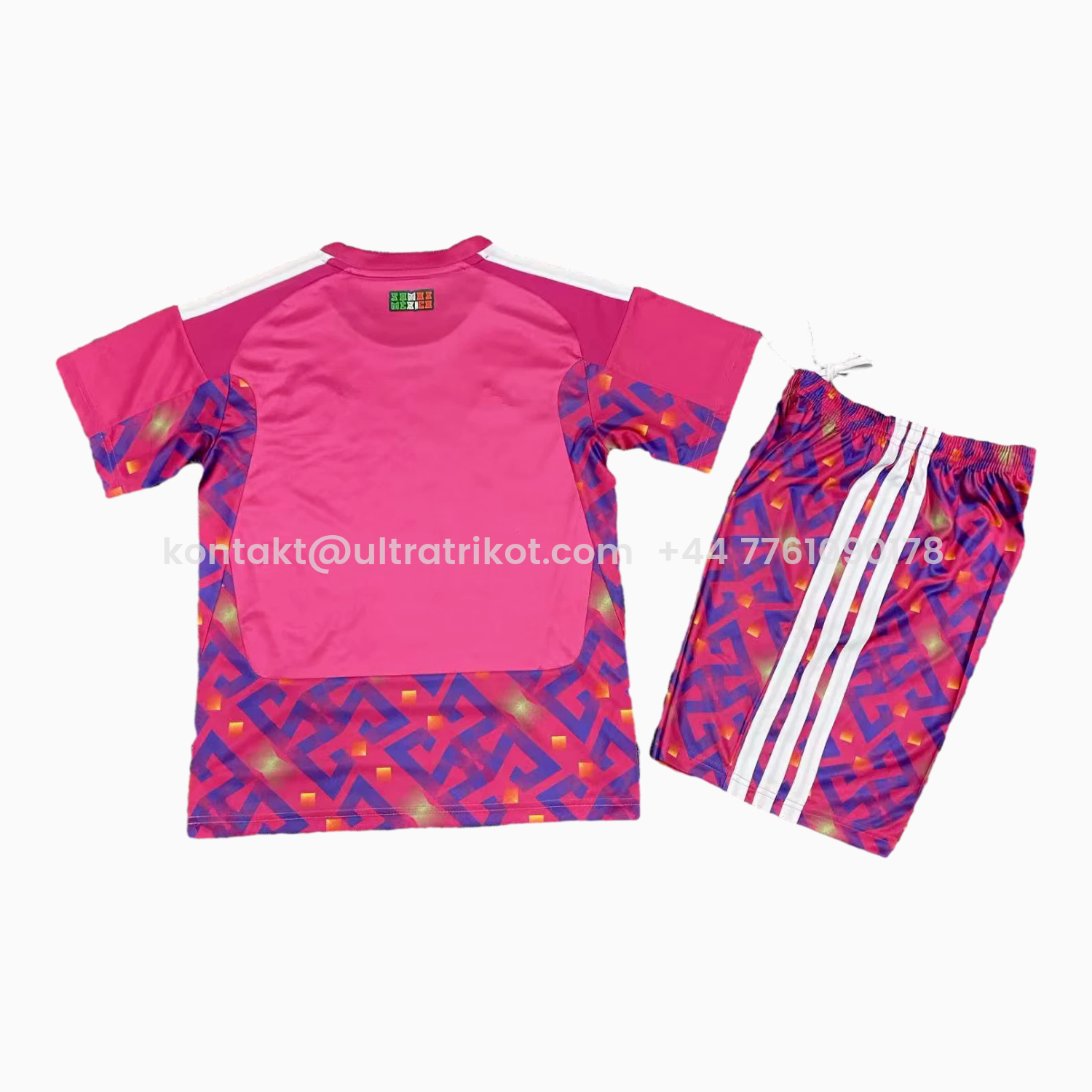 UltraTrikot-Mexico 2026 Goalkeeper Pink Kids Kit