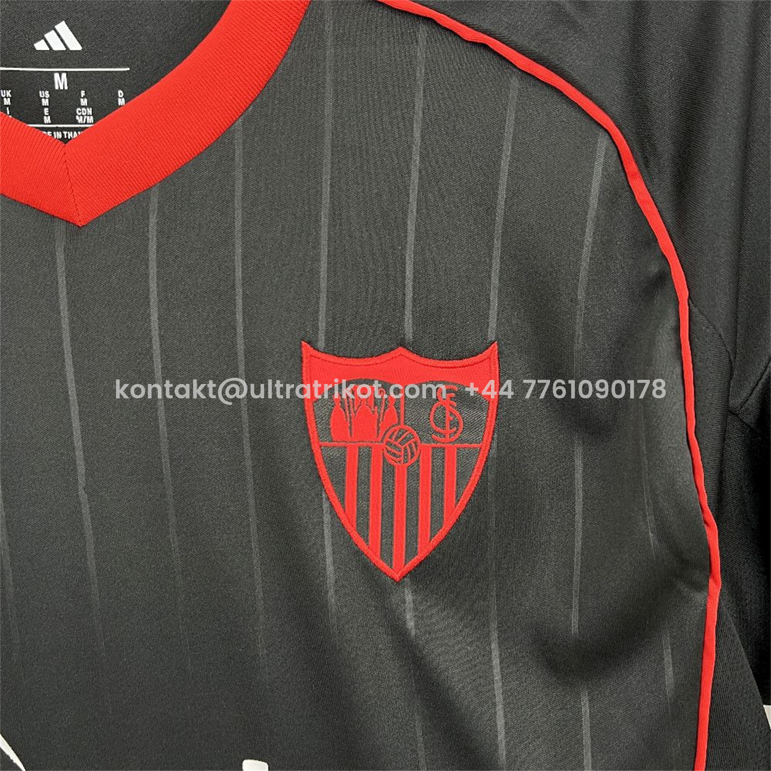 UltraTrikot-Sevilla 25-26 Third Black Jersey - Fans Version