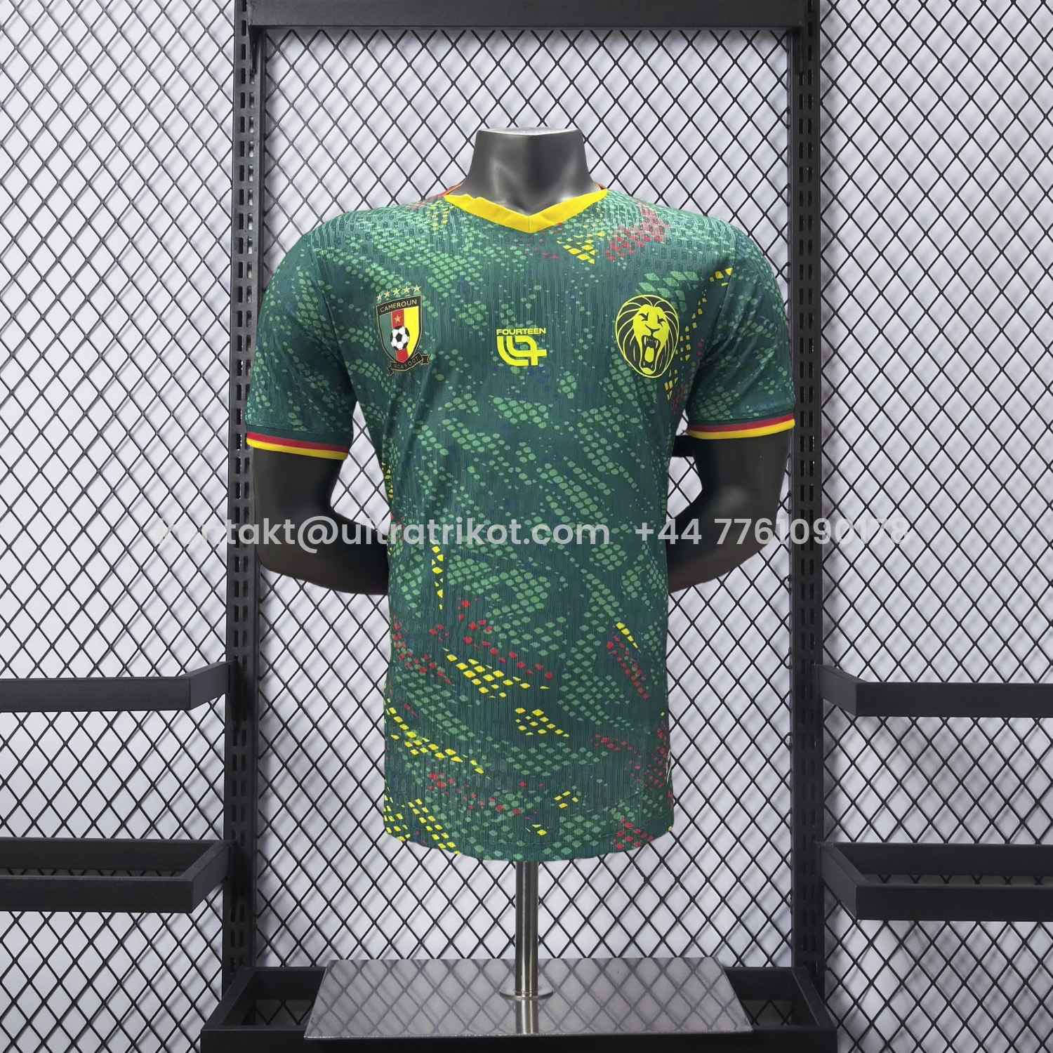 UltraTrikot-Cameroon 2026 Home Green Jersey - Player Version