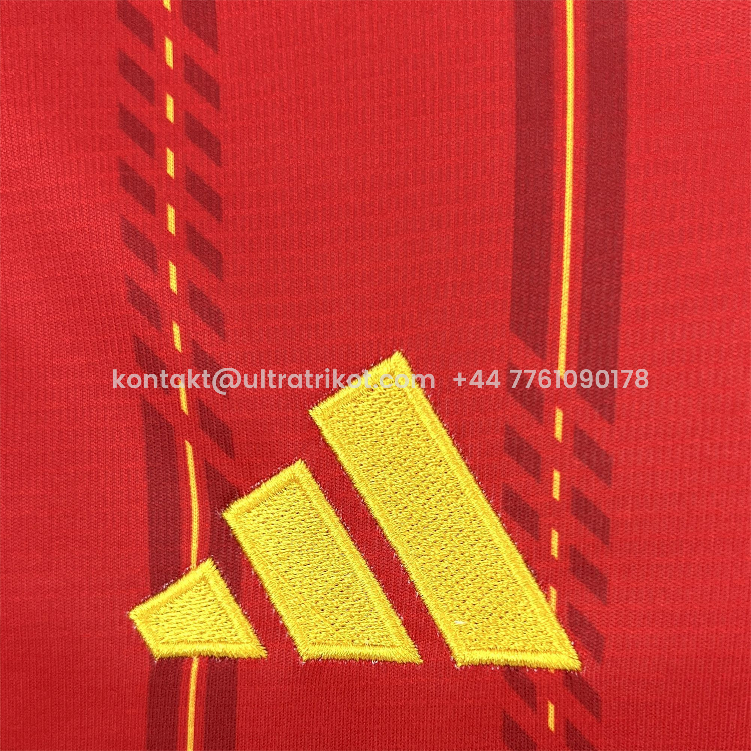 UltraTrikot-Spain 2026 Home Red Long Sleeves Jersey - Fans Version