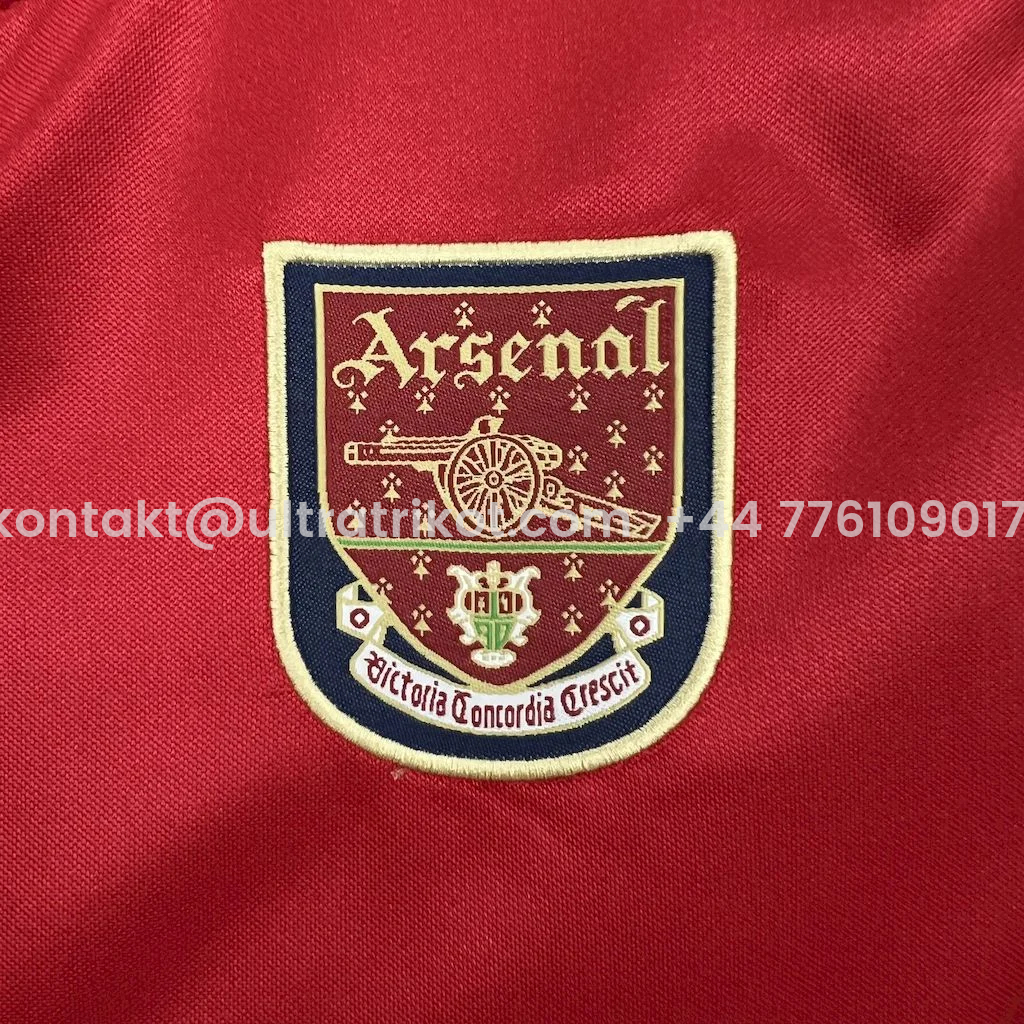 UltraTrikot-Retro Arsenal 2001-02 Home Long Sleeves Jersey