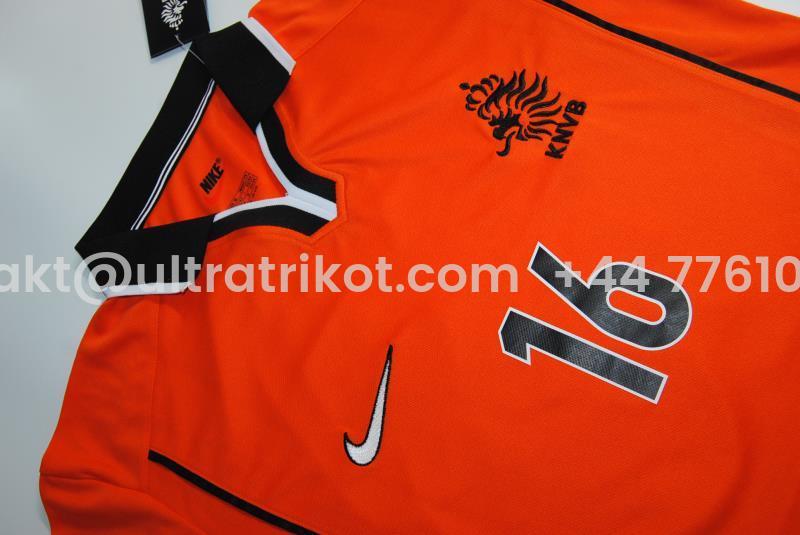 UltraTrikot-Retro Netherlands 1998 Home Stadium Jersey