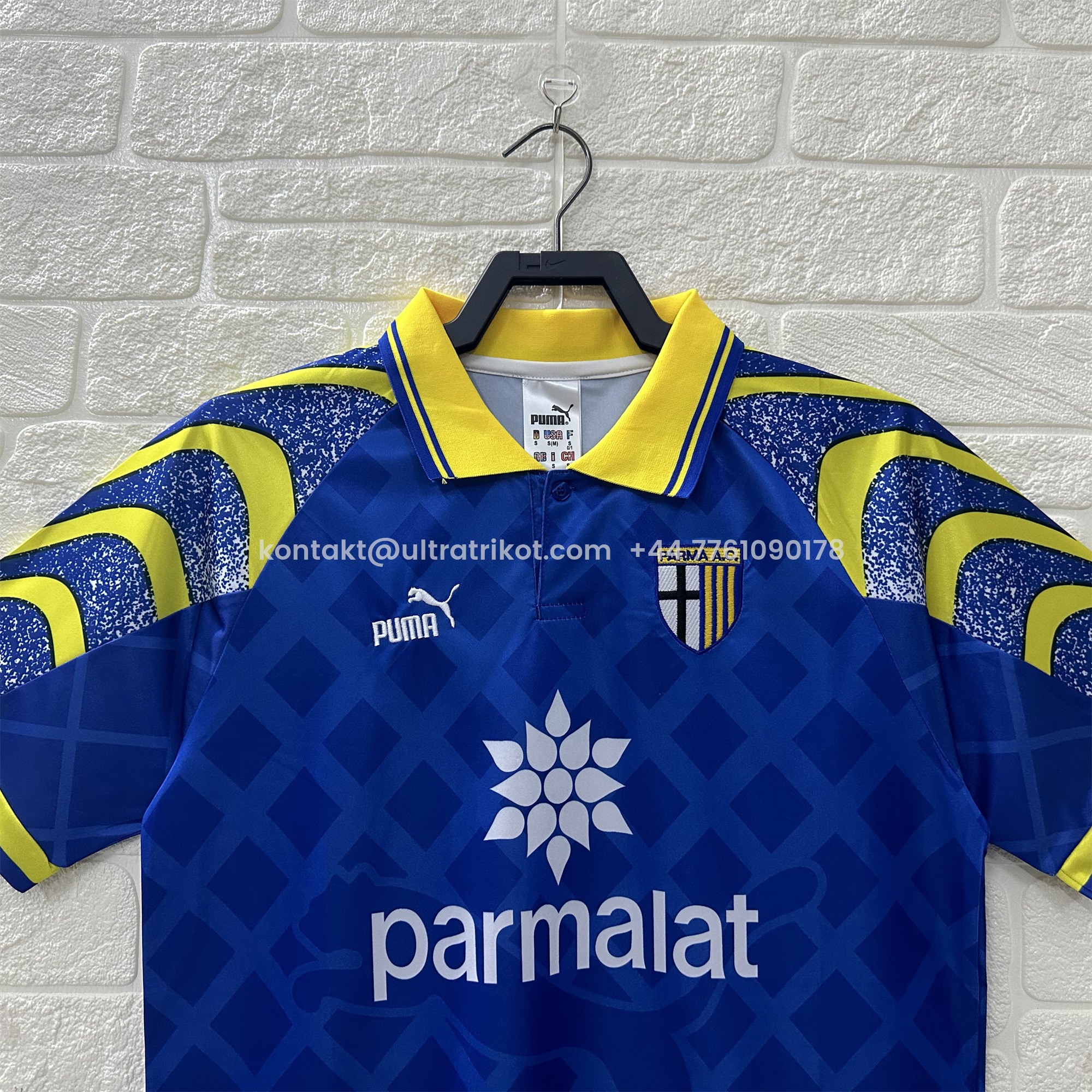 UltraTrikot-Retro Parma 1995-96 Third Jersey - Fans Version