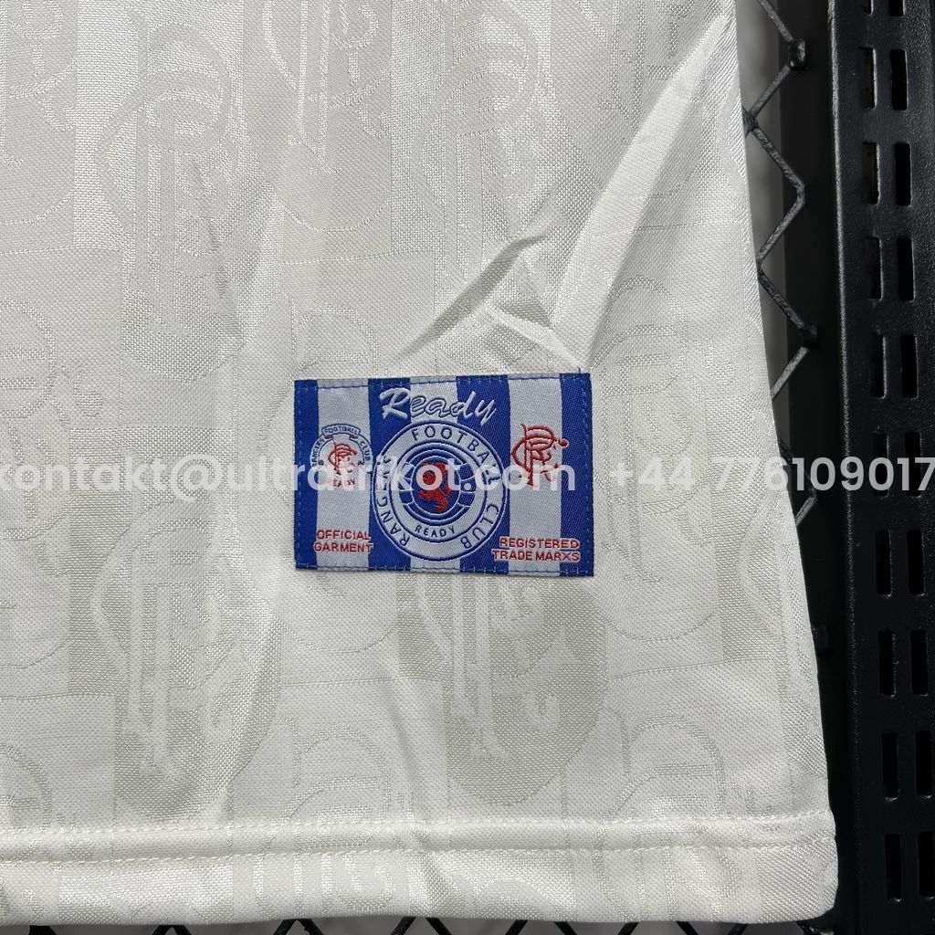 UltraTrikot-Retro Glasgow Rangers 1996-97 Away Stadium Jersey