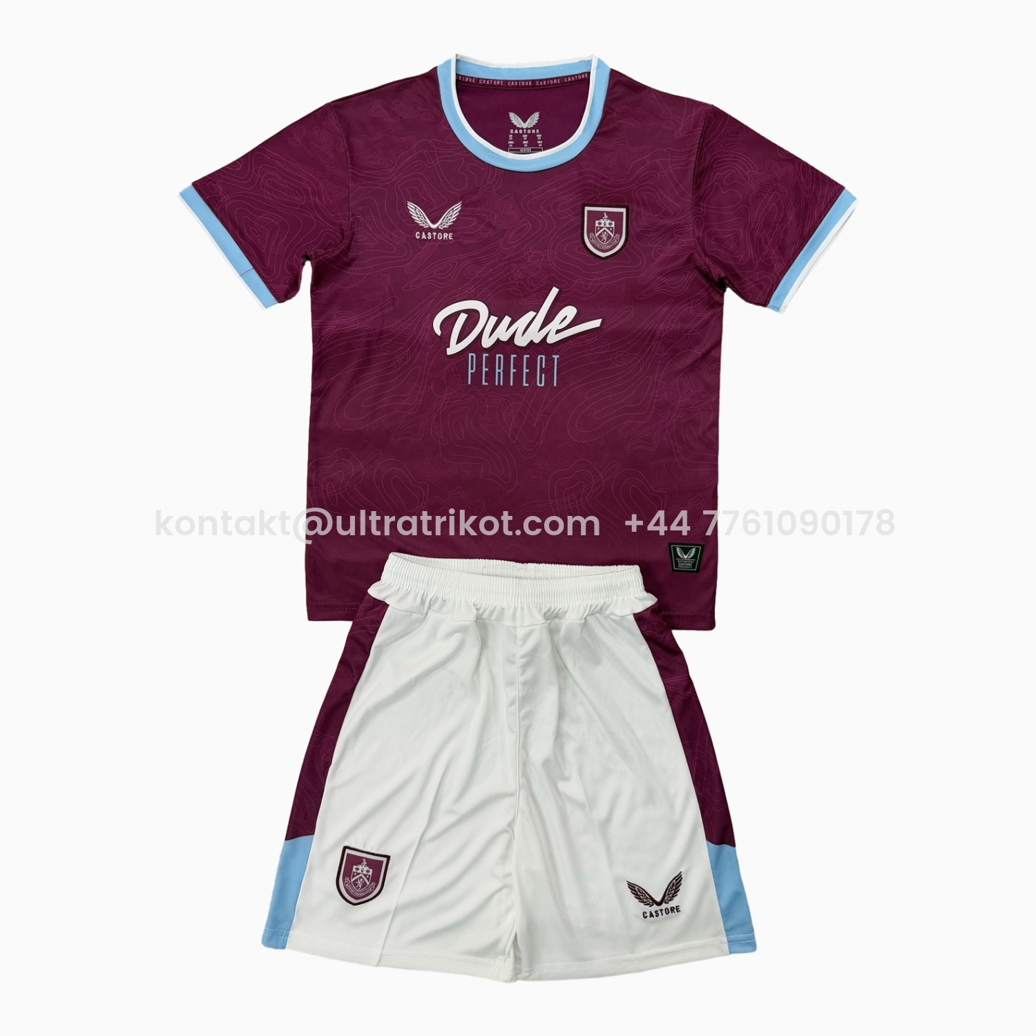 UltraTrikot-Burnley 25-26 Home Kids Kit