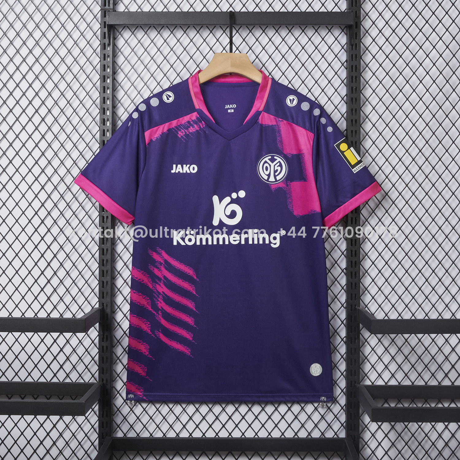 UltraTrikot-Mainz 25-26 Away Purple Jersey - Fans Version