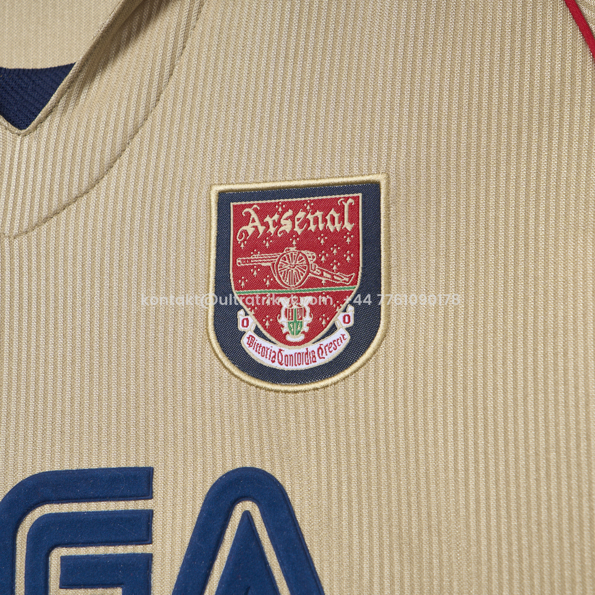 UltraTrikot-Retro Arsenal 2001-02 Away Stadium Jersey