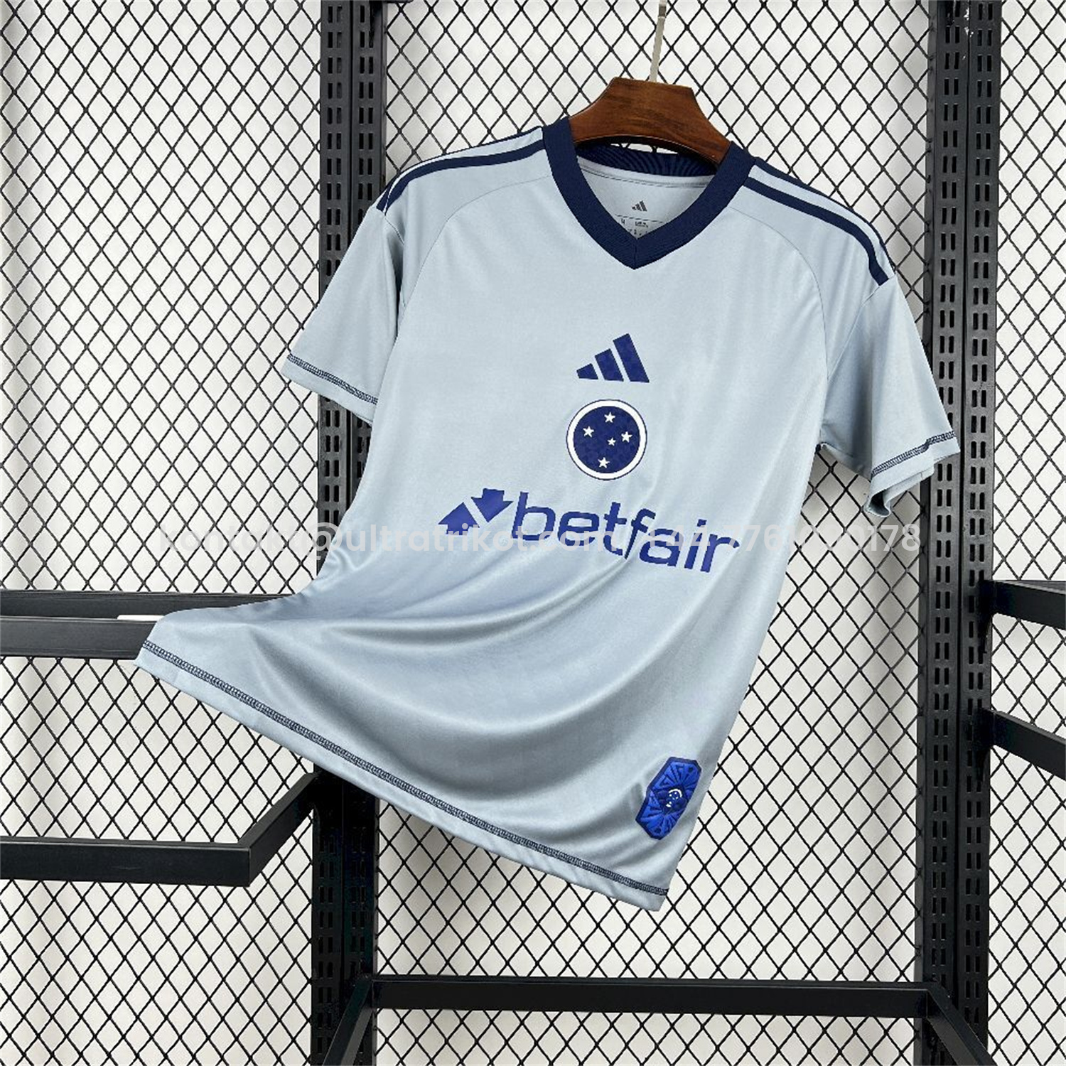 UltraTrikot-Cruzeiro 25-26 Grey Goalkeeper Jersey - Fans Version