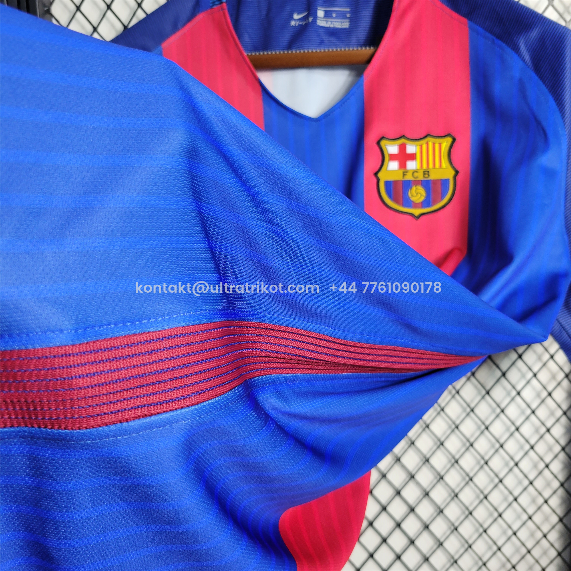 UltraTrikot-Retro Barcelona 16-17 Home Stadium Jersey