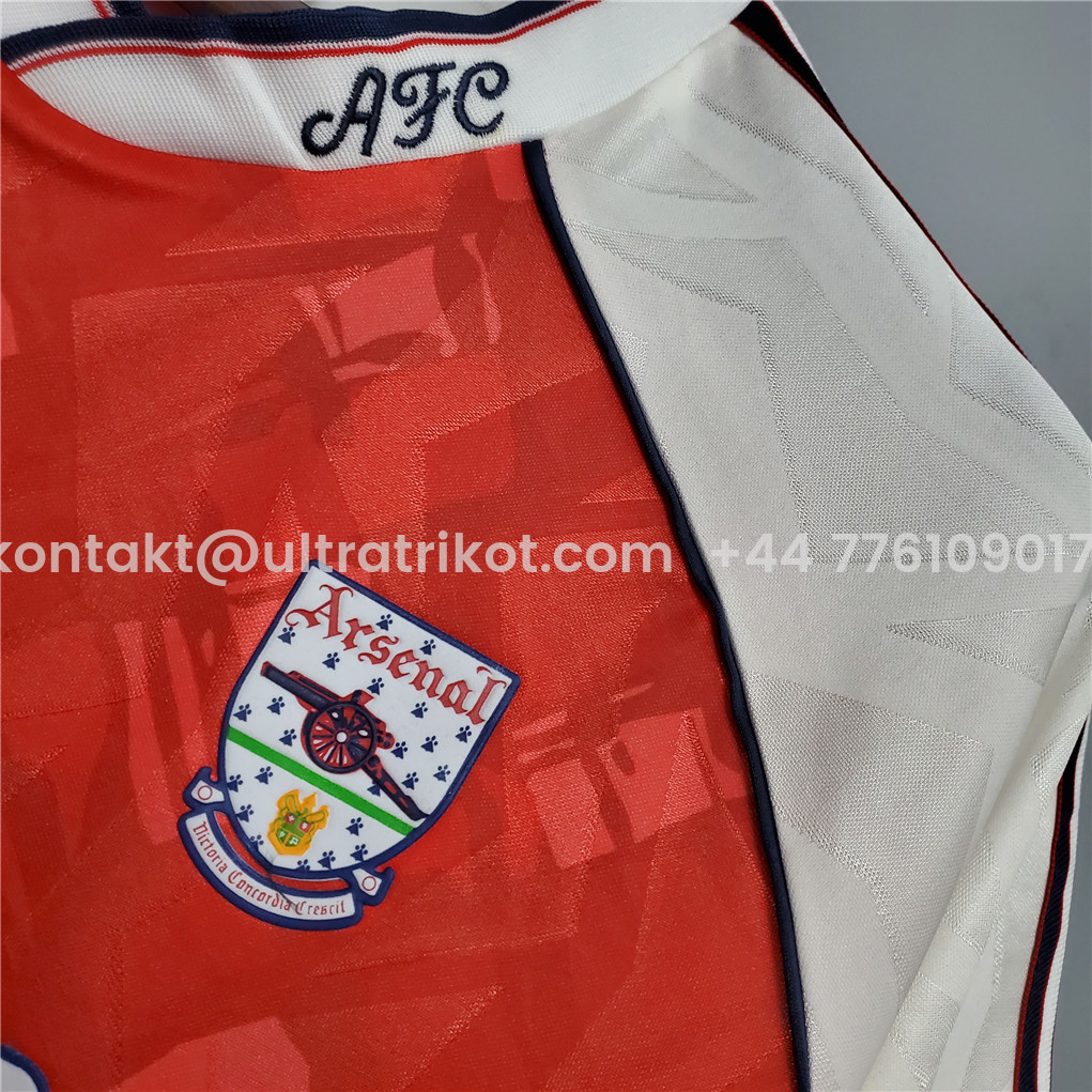 UltraTrikot-Retro Arsenal 90-92 Home Stadium Jersey