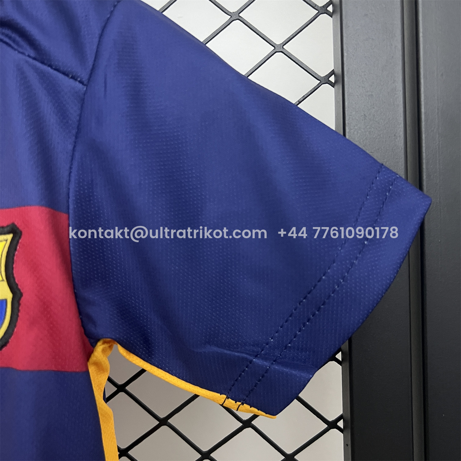 UltraTrikot-Retro Barcelona 2015-16 Home Kids Kit