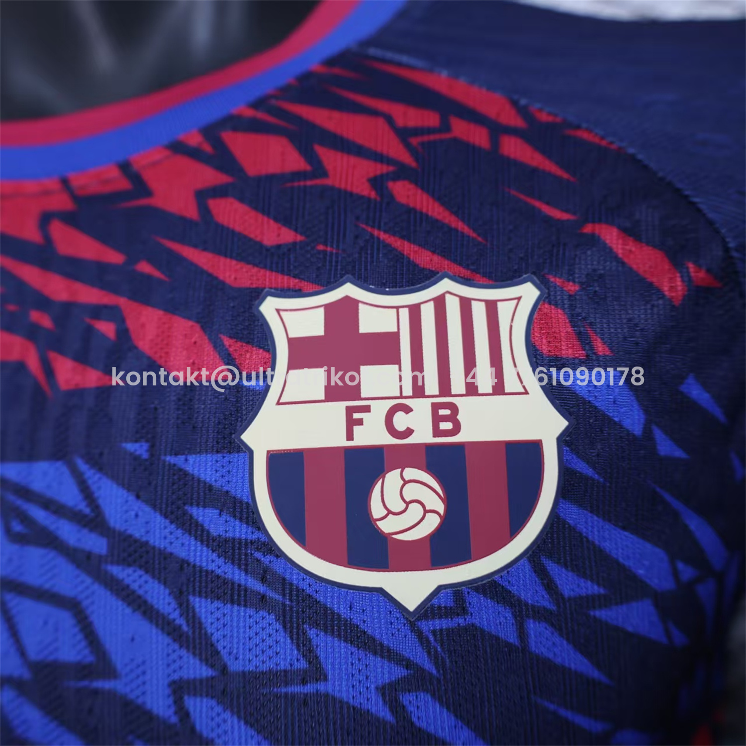 UltraTrikot-Barcelona 25-26 Red And Blue Surround Special Jersey - Player Version