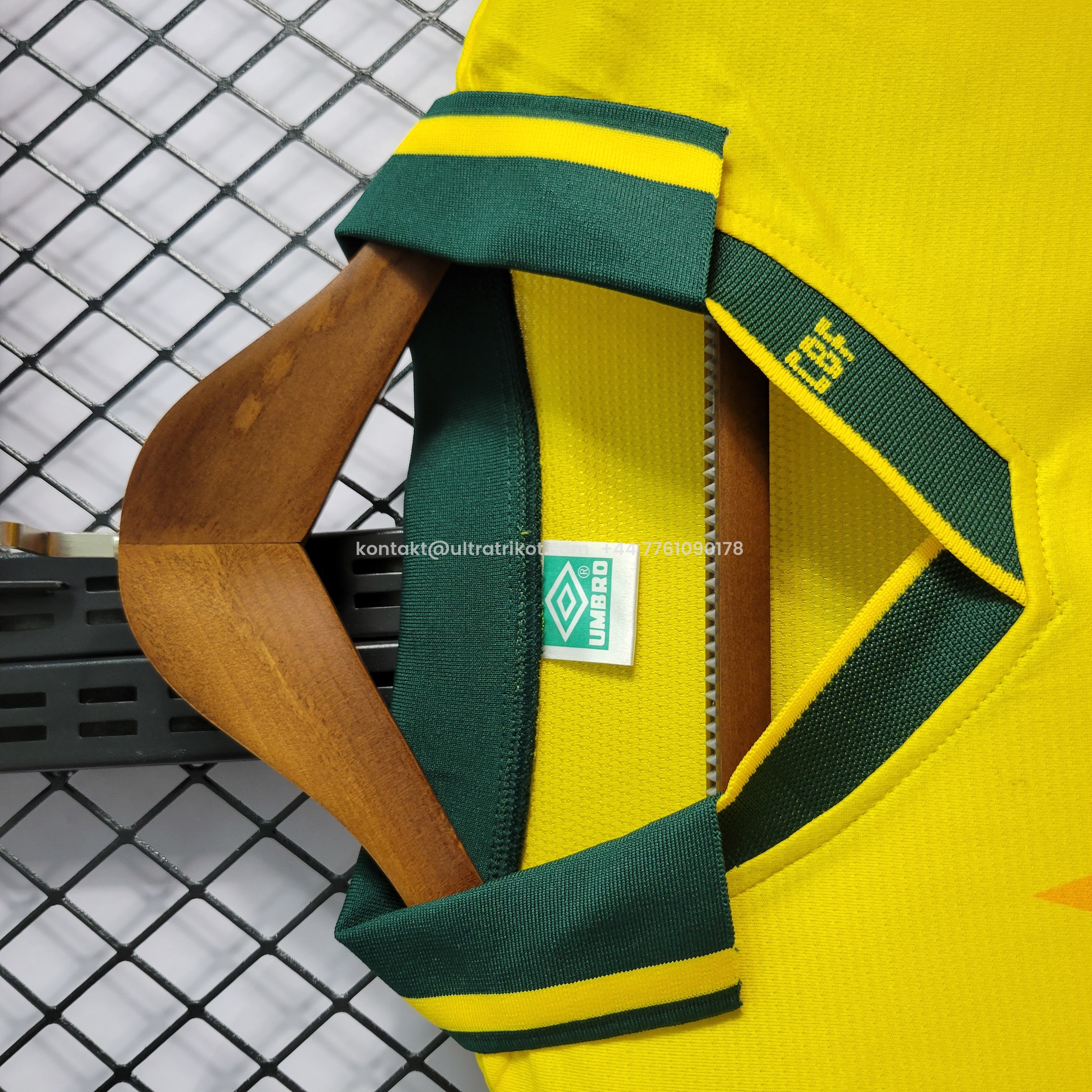 UltraTrikot-Retro Brazil 1994 Home Stadium Jersey