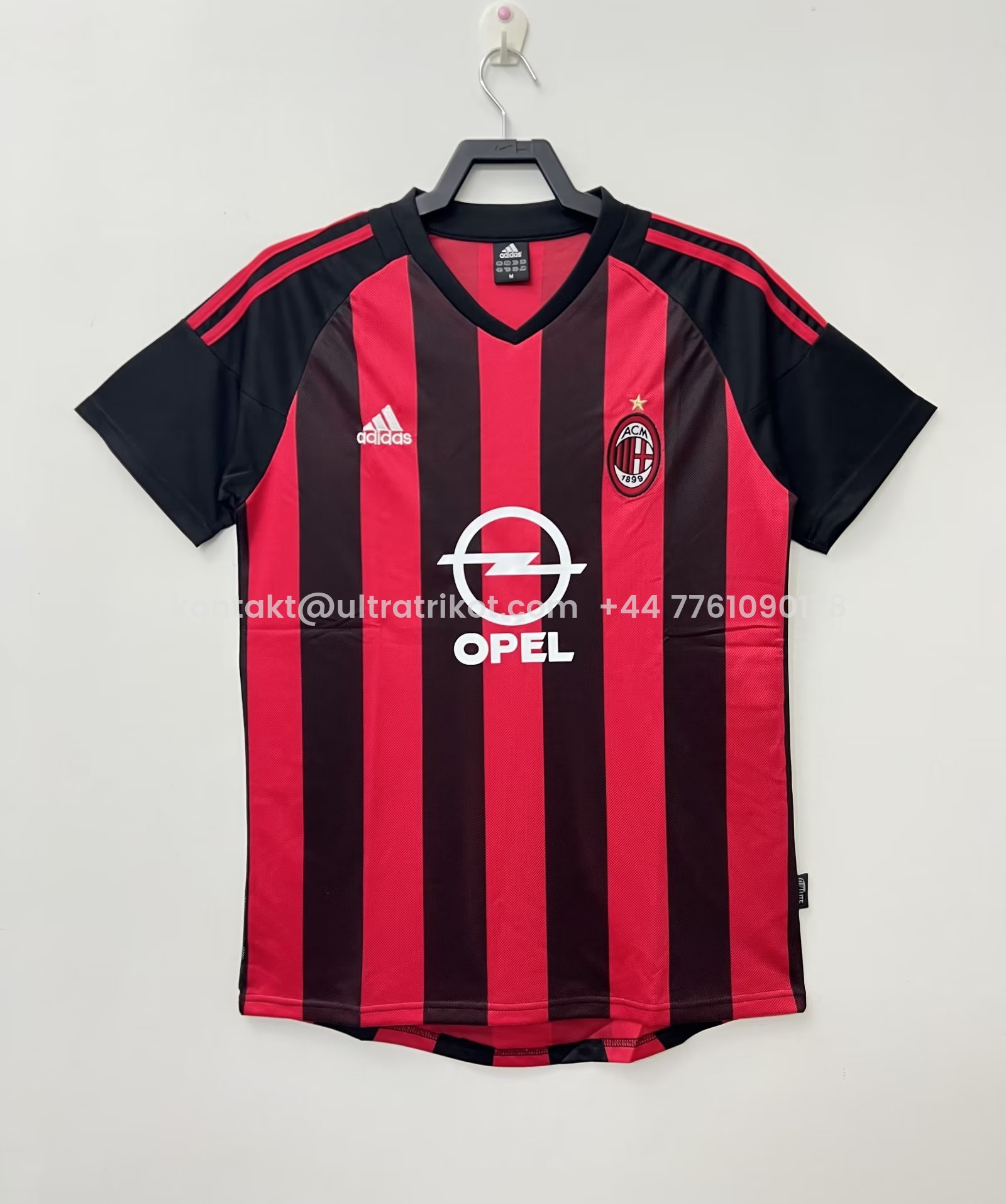 UltraTrikot-Retro AC Milan 02-03 Home Stadium Jersey