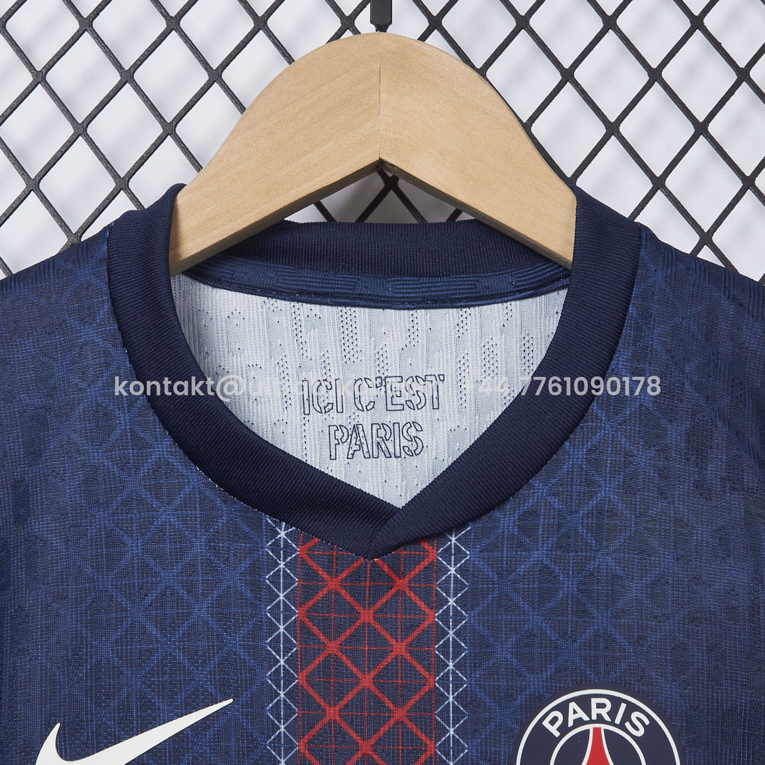 UltraTrikot-Paris Saint-Germain PSG 25-26 Home Kids Kit - Player Version