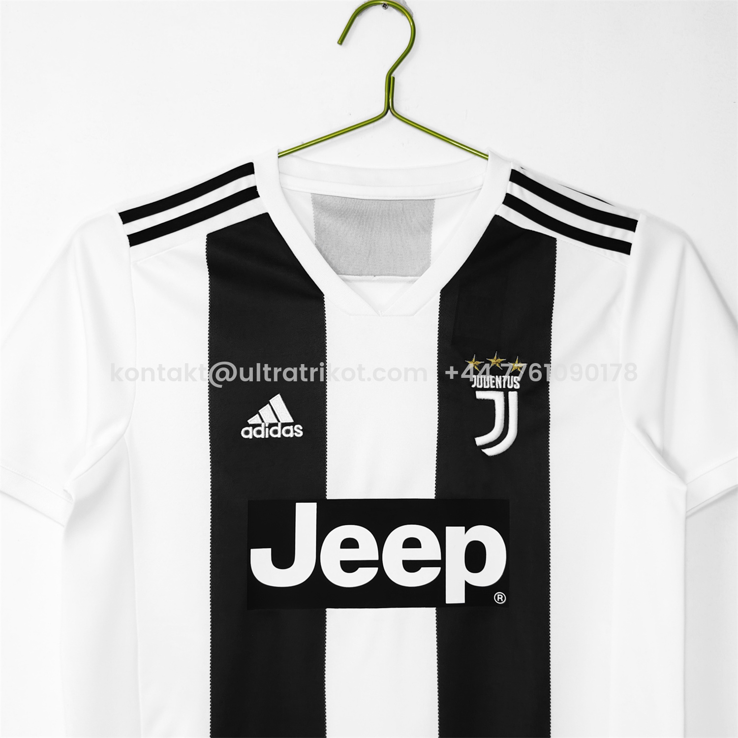 UltraTrikot-Retro Juventus 2018-19 Home Jersey - Fans Version