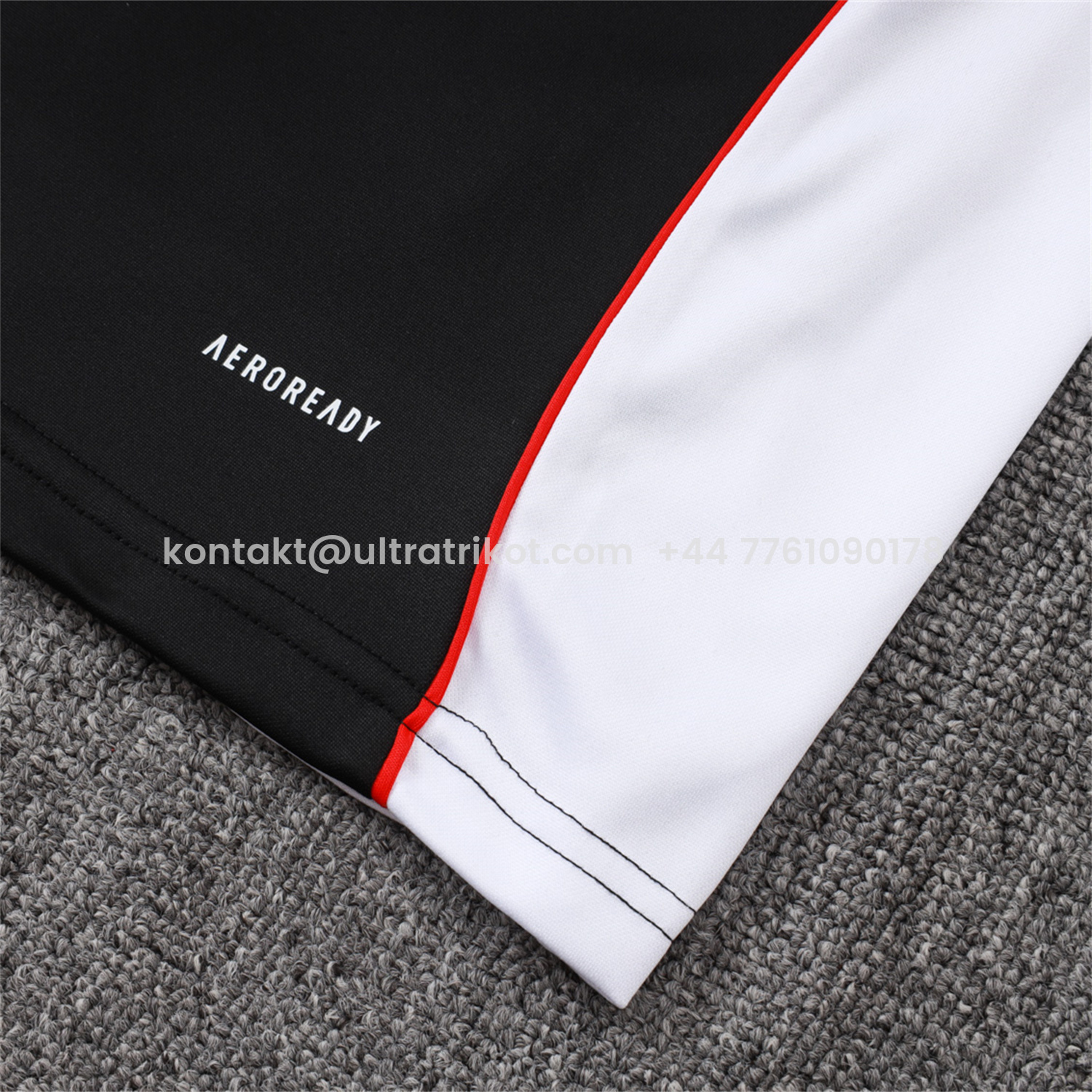 UltraTrikot-Bayern Munich 25-26 Long Sleeves Training Set - Black Top & Pants with Orange Badge